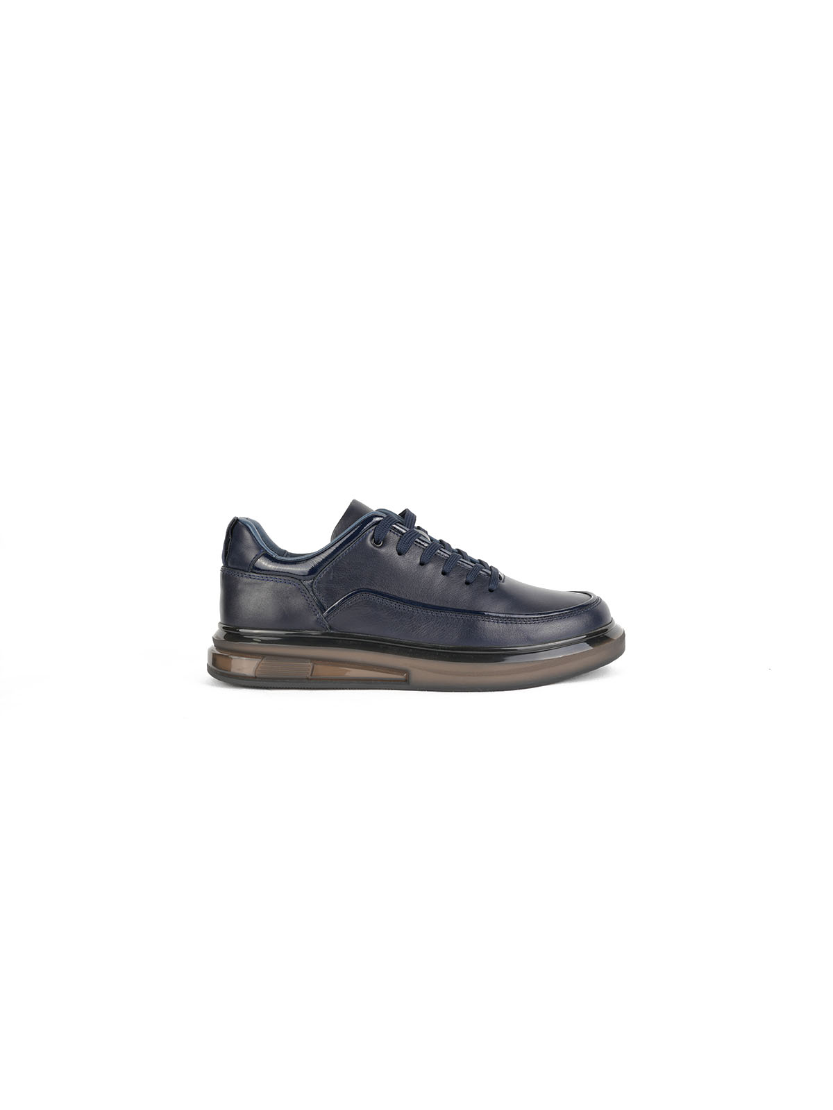 İthal Taban Cilt Deri Sneaker Siyah 1