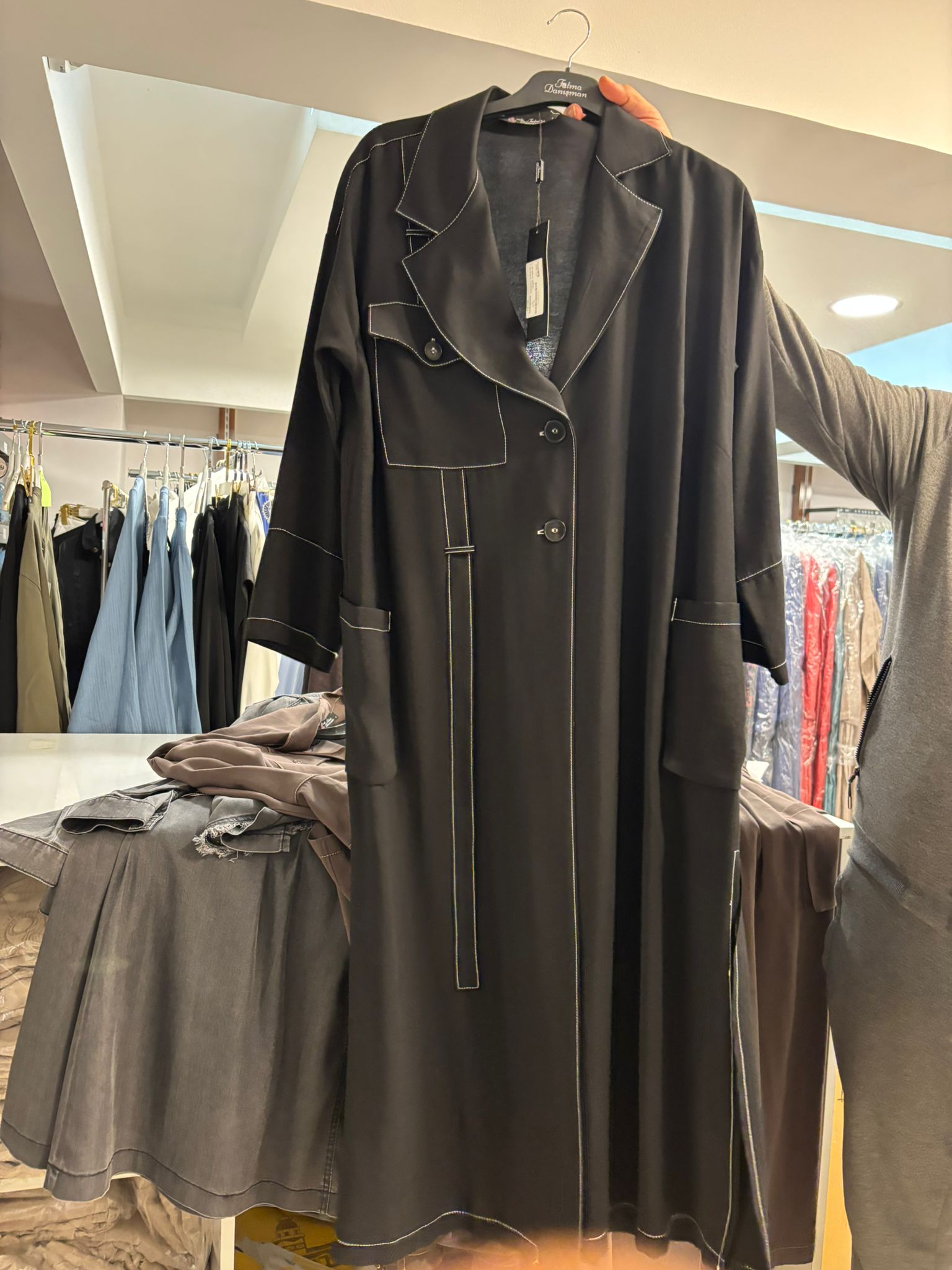 Fatma Danışman Duru Kumaş Kap Siyahi