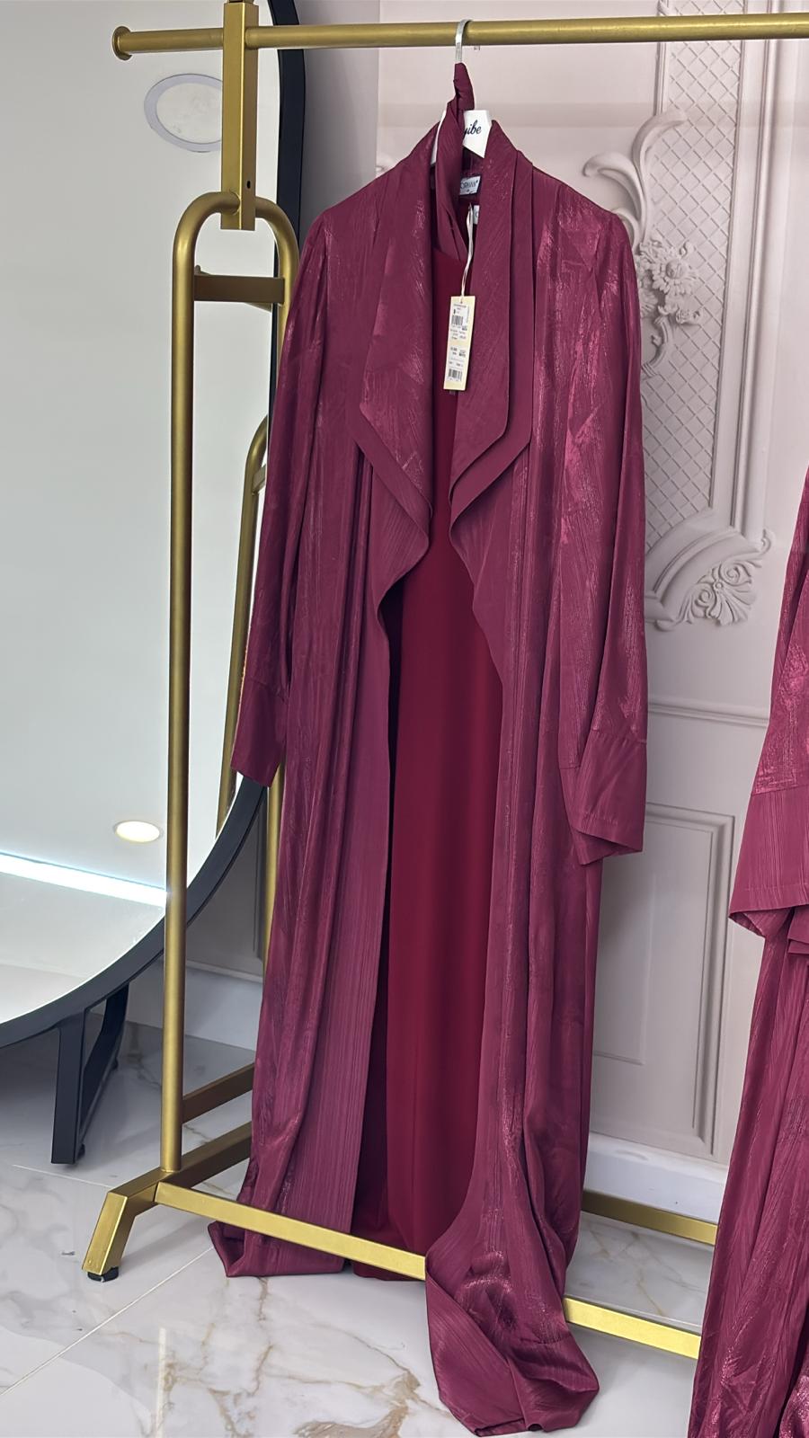 ORHAN STORE Mendil Yaka kap Bordo