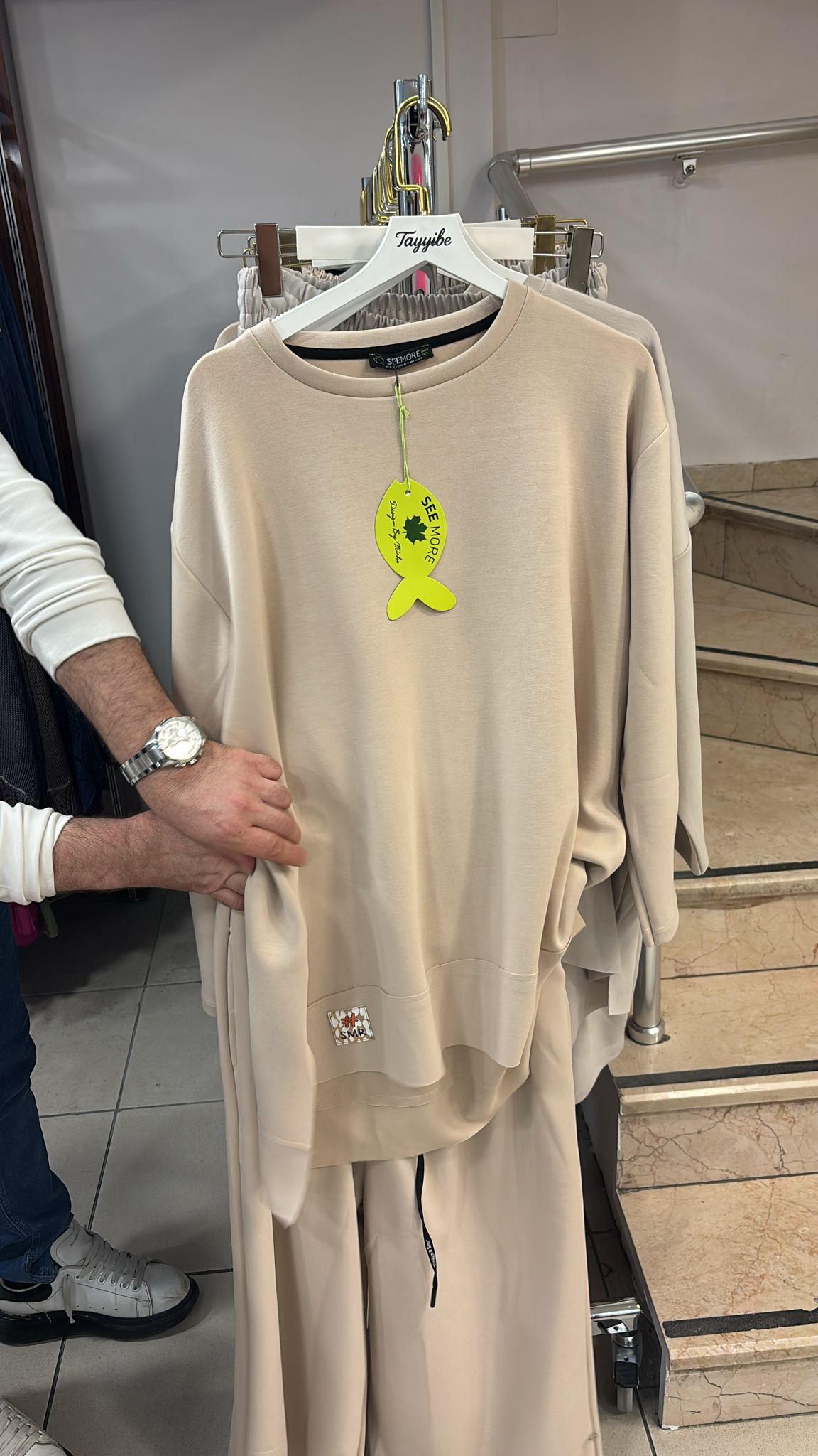 SEEMORE Oysho Plaza Takım Siyah