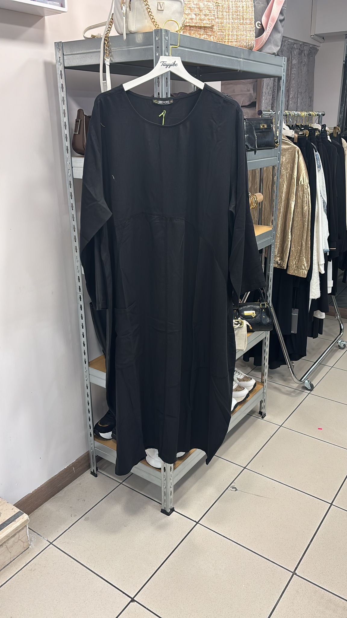Nevada Tencel Elbise Krem Rengi 1