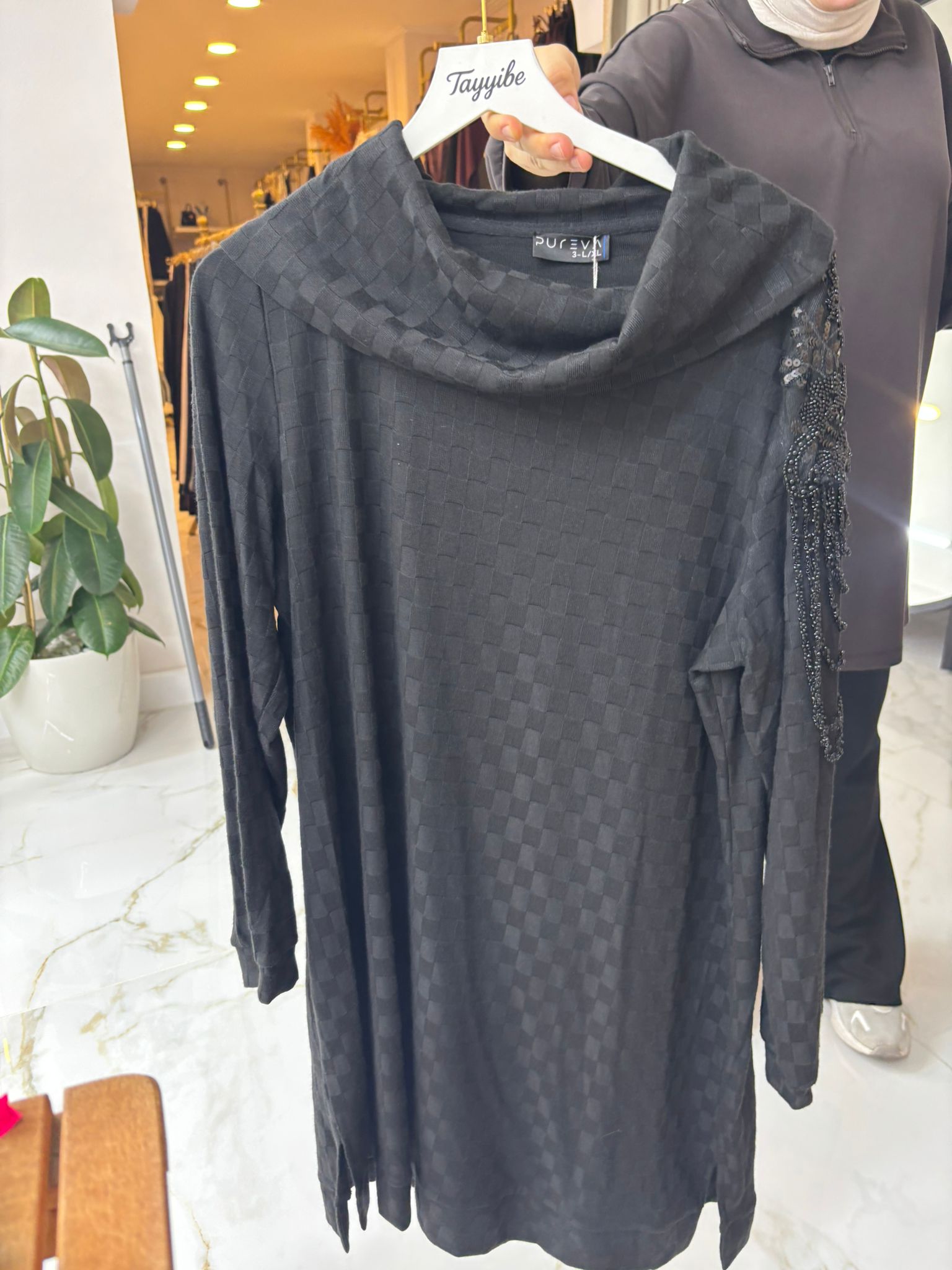 Triko Tunik Beyaz 1