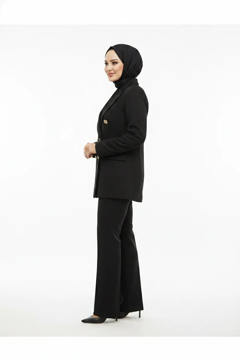 CEKET Siyah 9