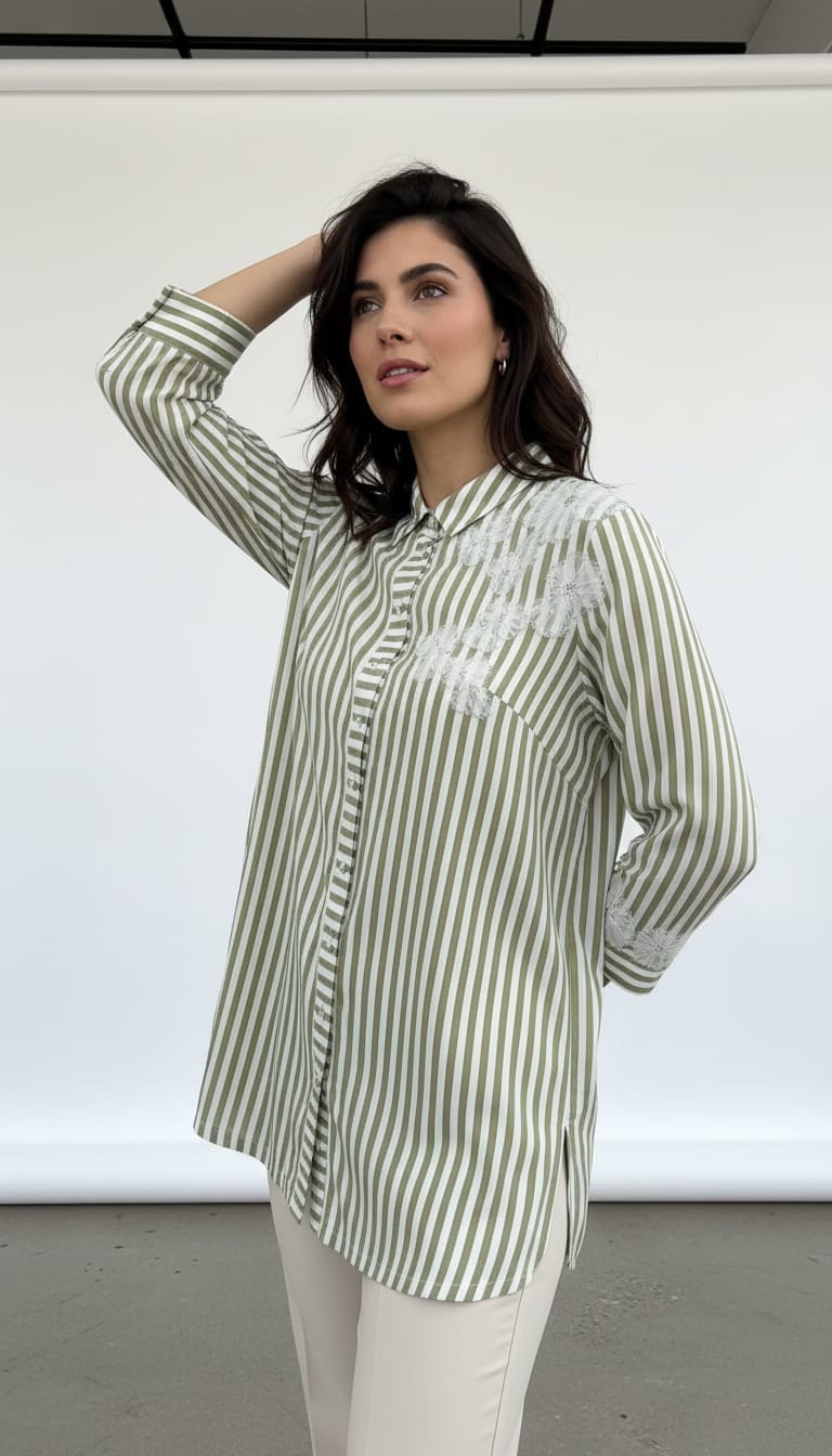 Desira tunik Lacivert