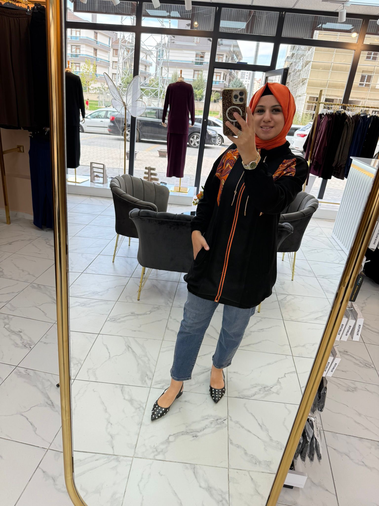 PUREVA JAKAR CEKET Siyah