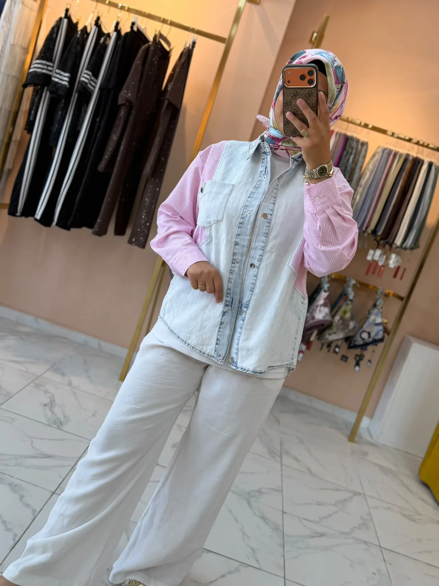ADN KOT CEKETLİ TUNİK Pembe