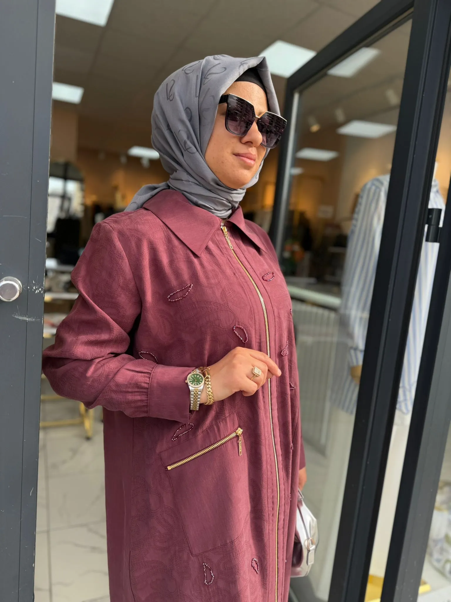 MEVA PLUS KETEN TENCEL KAP Bordo 4