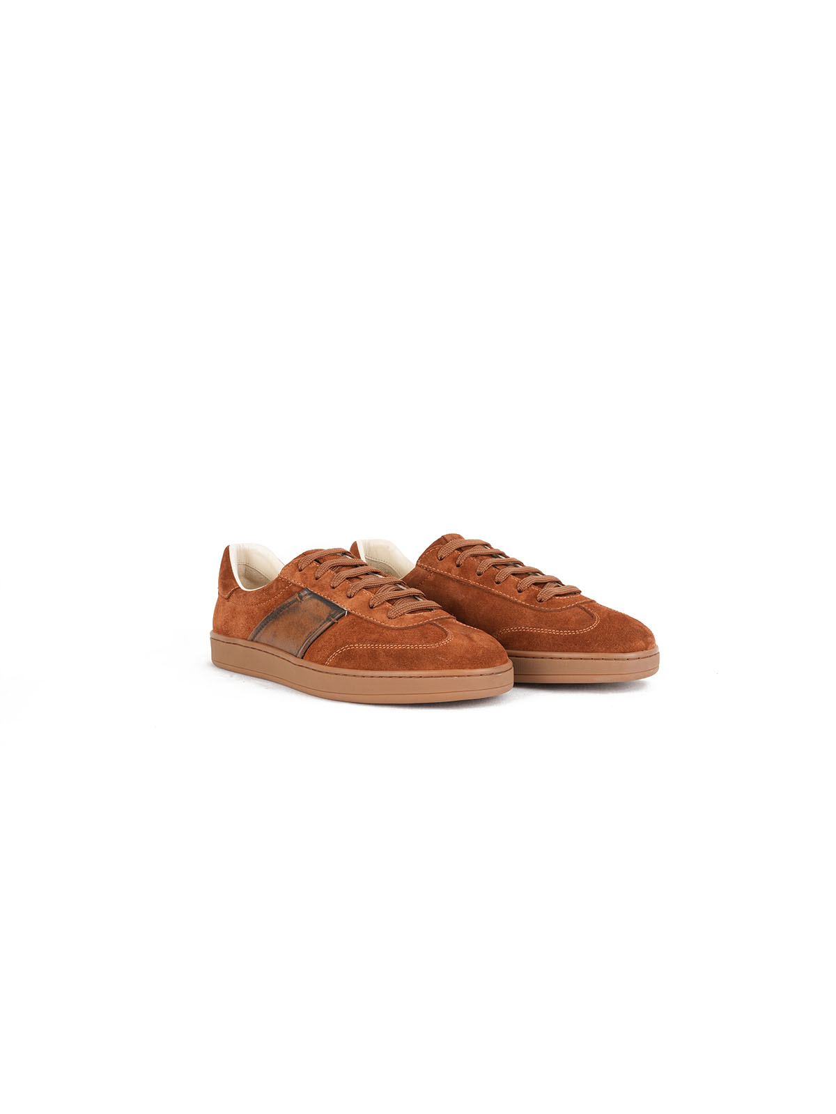 Termo Taban Suet Deri Sneaker Taba 1