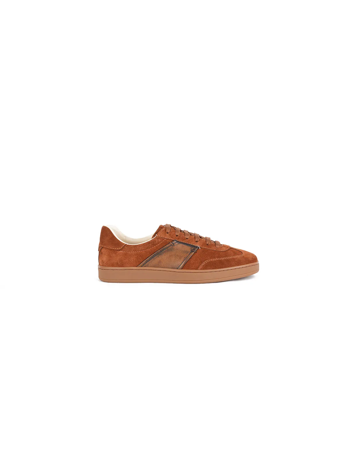 Termo Taban Suet Deri Sneaker Taba 2