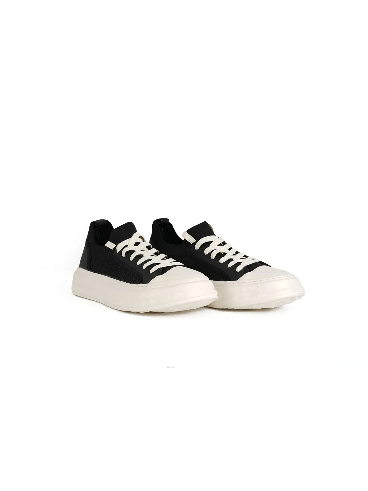 İthal Taban Triko Örgü Sneaker Siyah 2