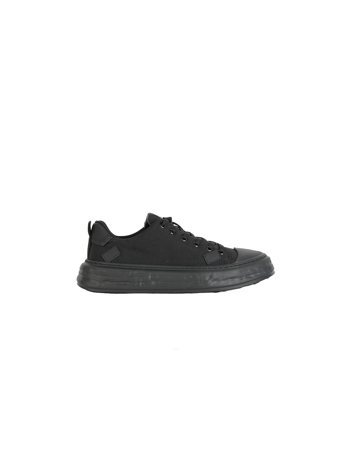 İthal Taban Triko Sneaker Siyah