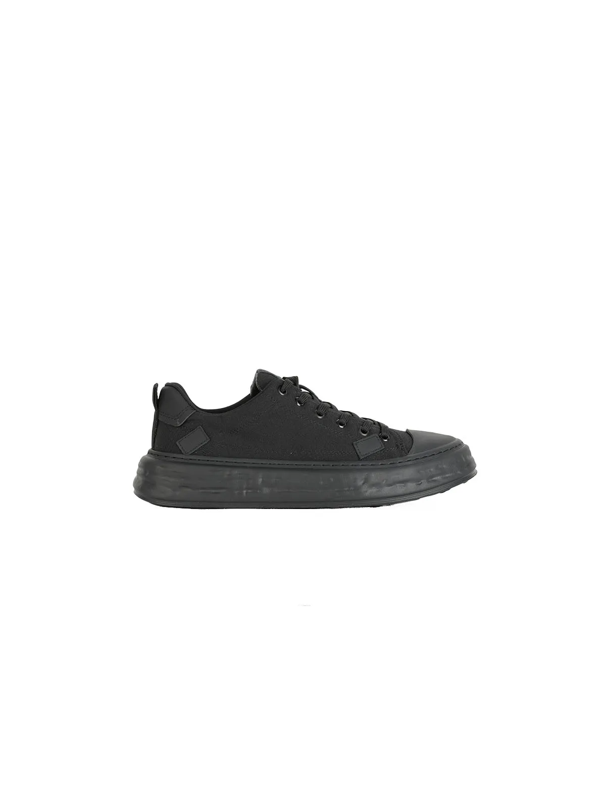 İthal Taban Triko Sneaker Siyah