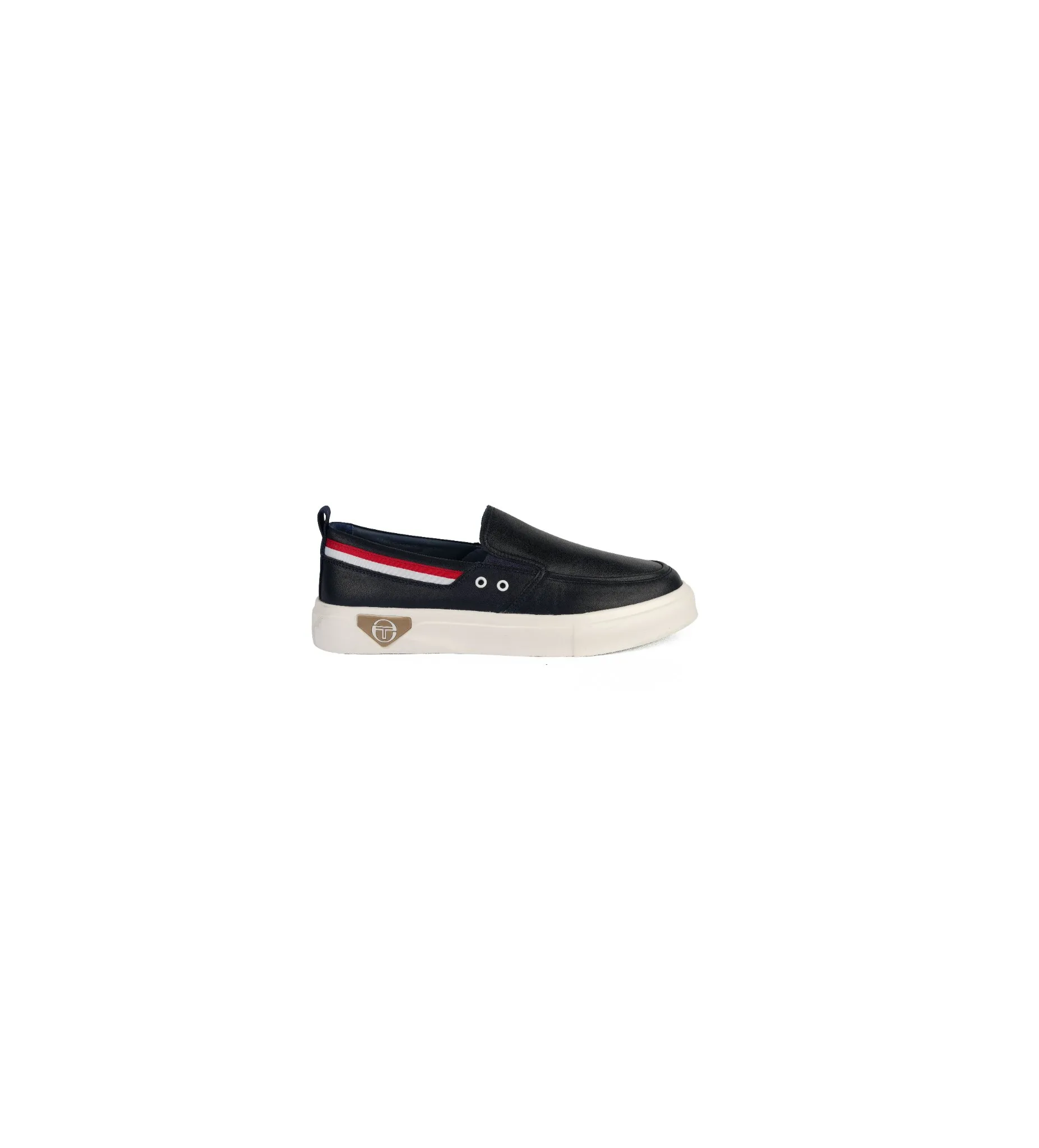 İthal Taban Cilt Deri Loafer Lacivert
