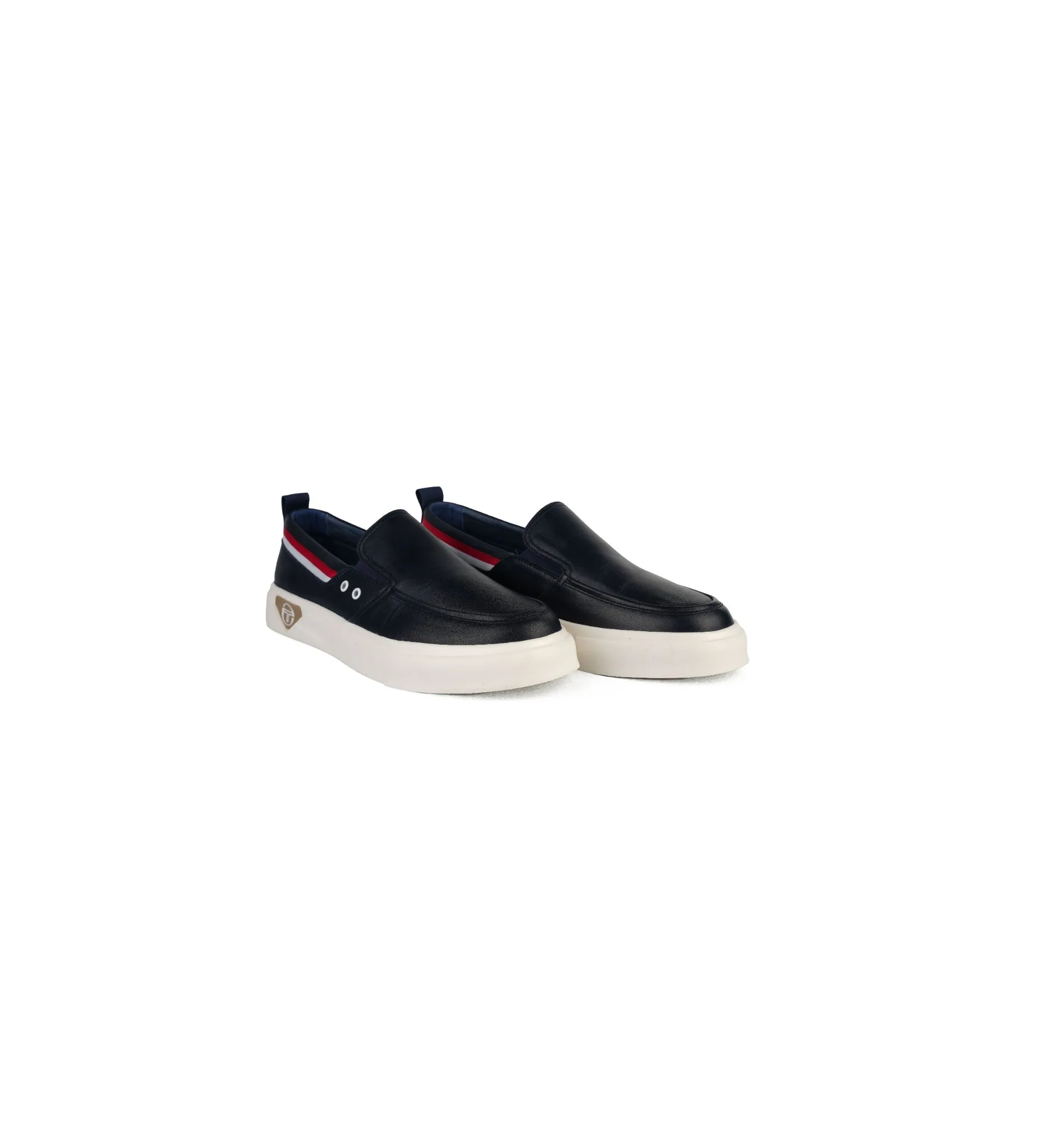İthal Taban Cilt Deri Loafer Lacivert 2