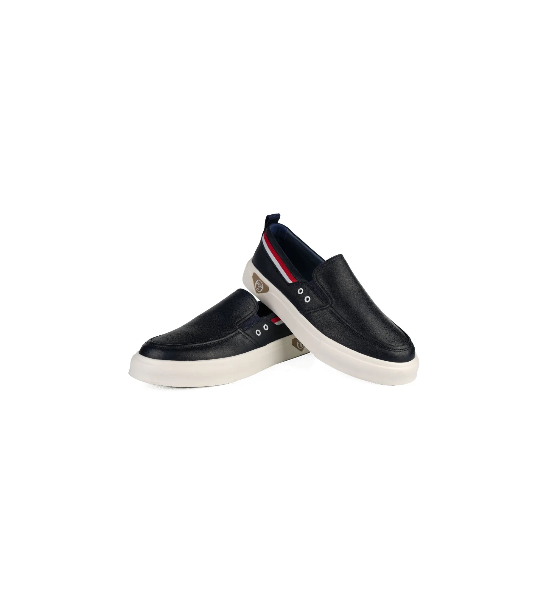 İthal Taban Cilt Deri Loafer Lacivert 3