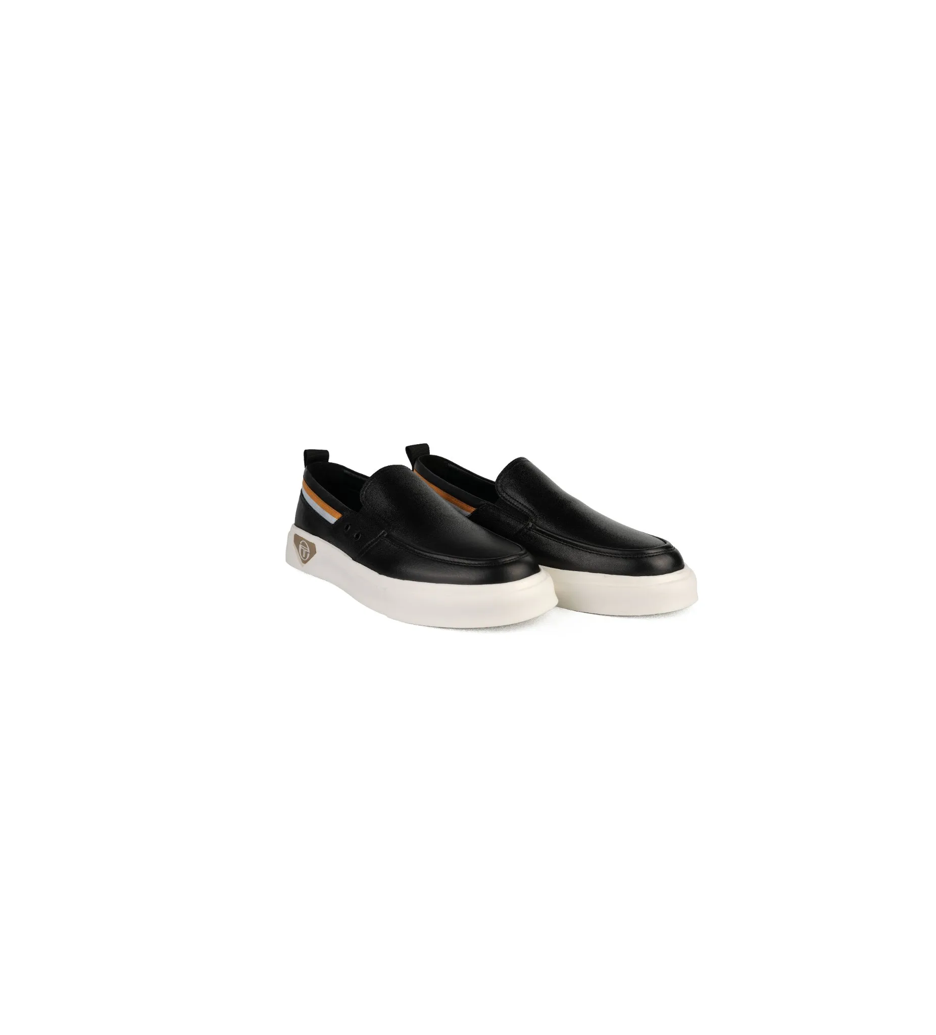 İthal Taban Cilt Deri Loafer Siyah 2