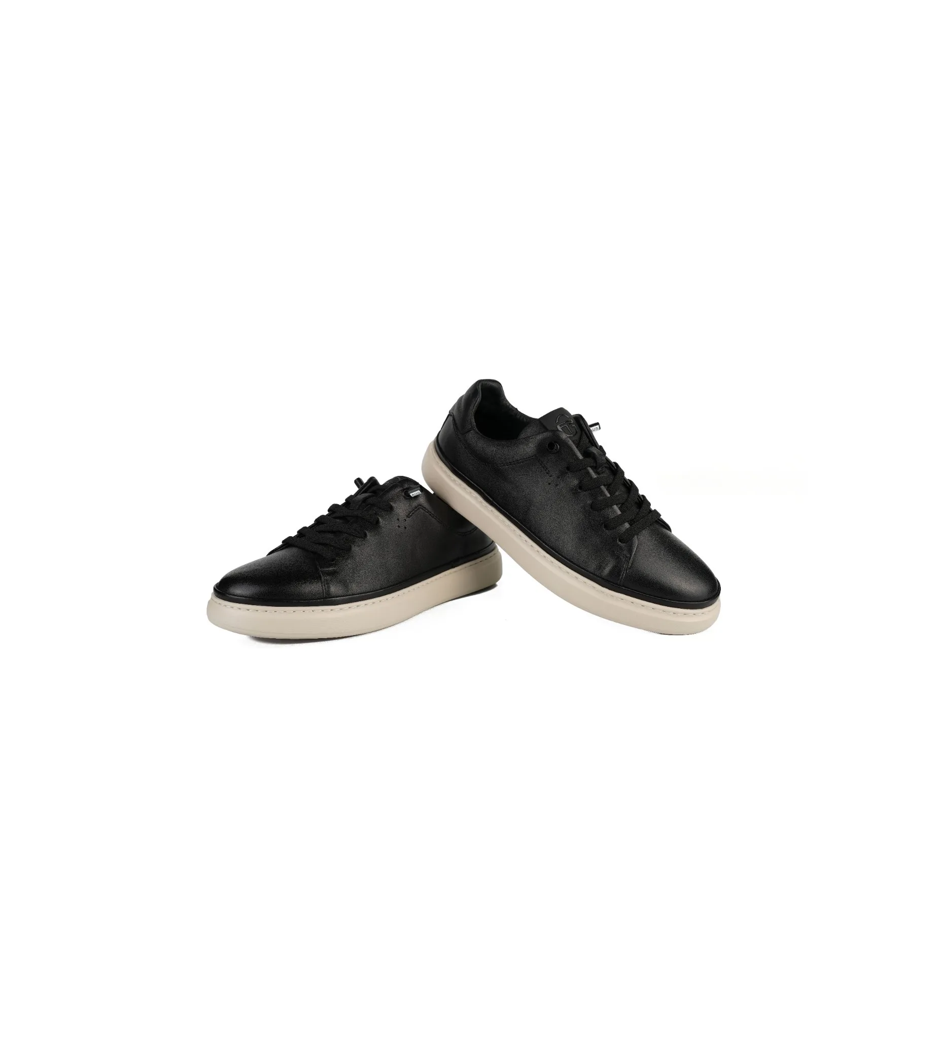 İthal Taban Cilt Deri Sneaker Siyah 3