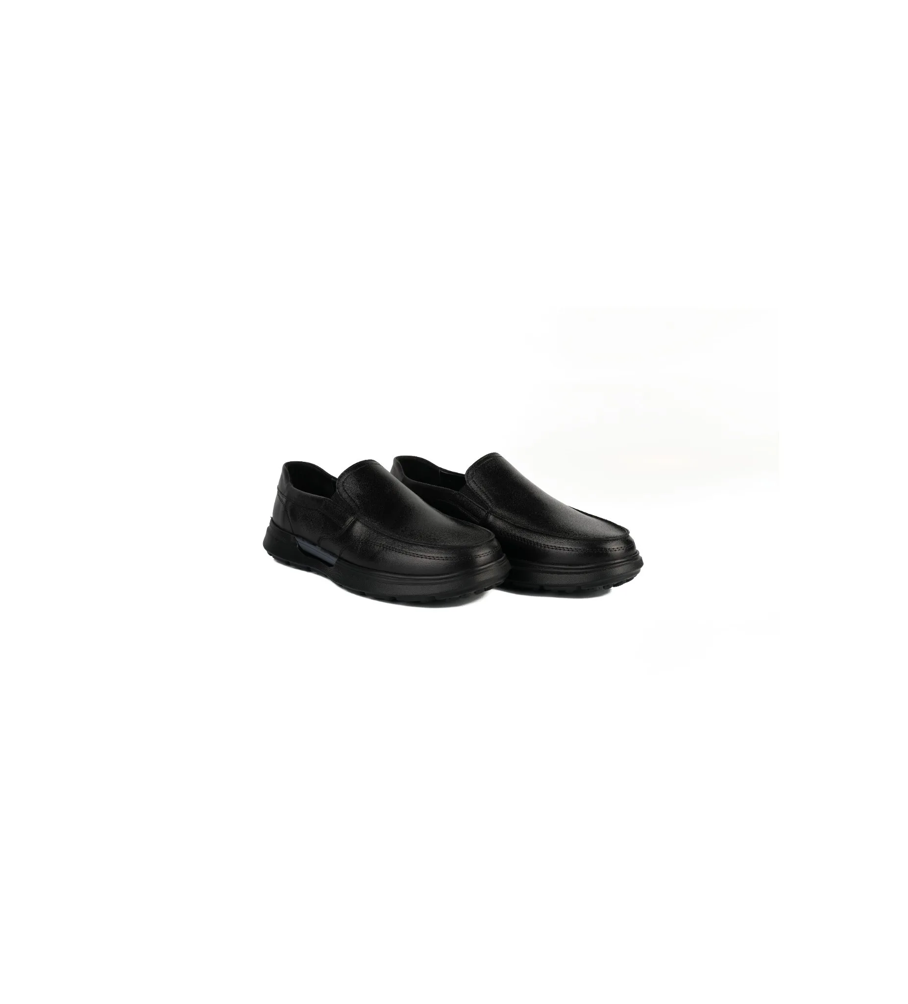 İthal Taban Cilt Deri Loafer Siyah 2