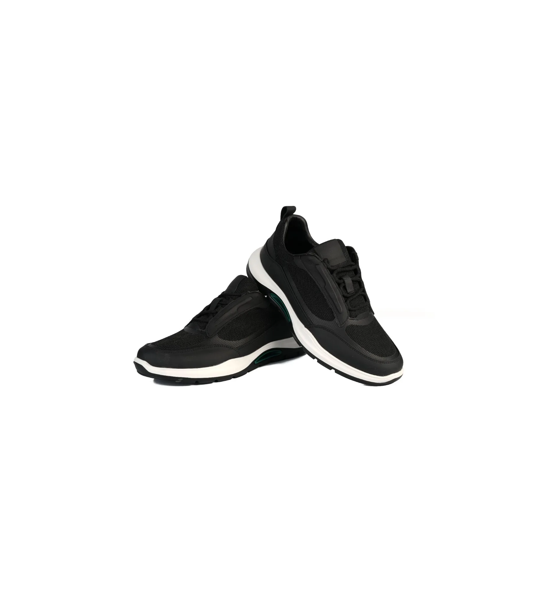 İthal Taban Cilt Deri Sneaker Siyah 3