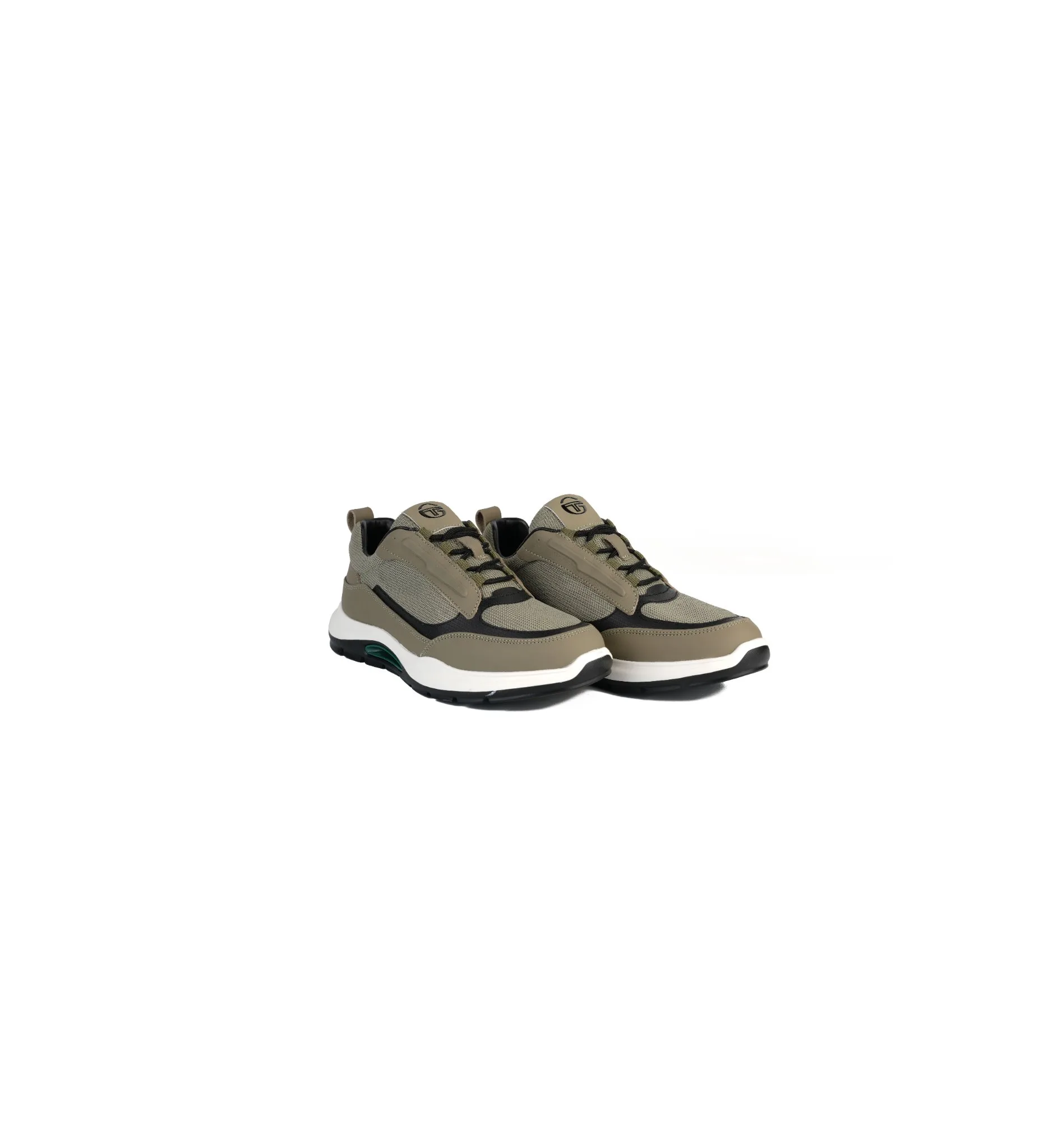 İthal Taban Cilt Deri Sneaker Yeşil 2