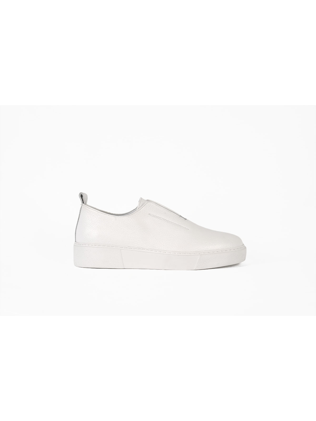 Eva Taban Floter Deri Sneaker Beyaz 1