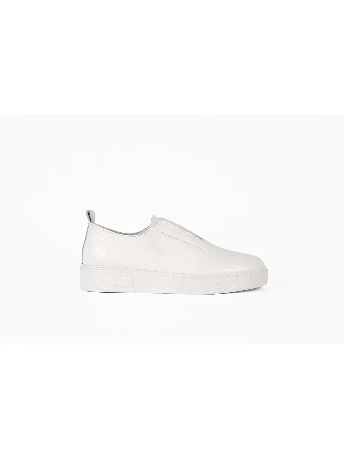 Eva Taban Floter Deri Sneaker Beyaz