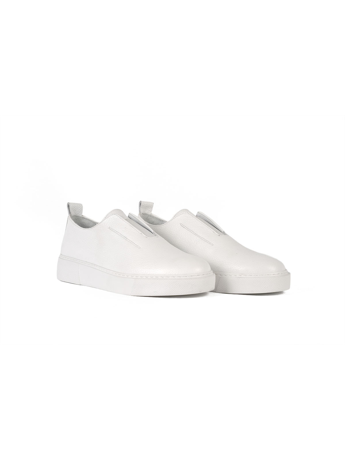 Eva Taban Floter Deri Sneaker Beyaz 2