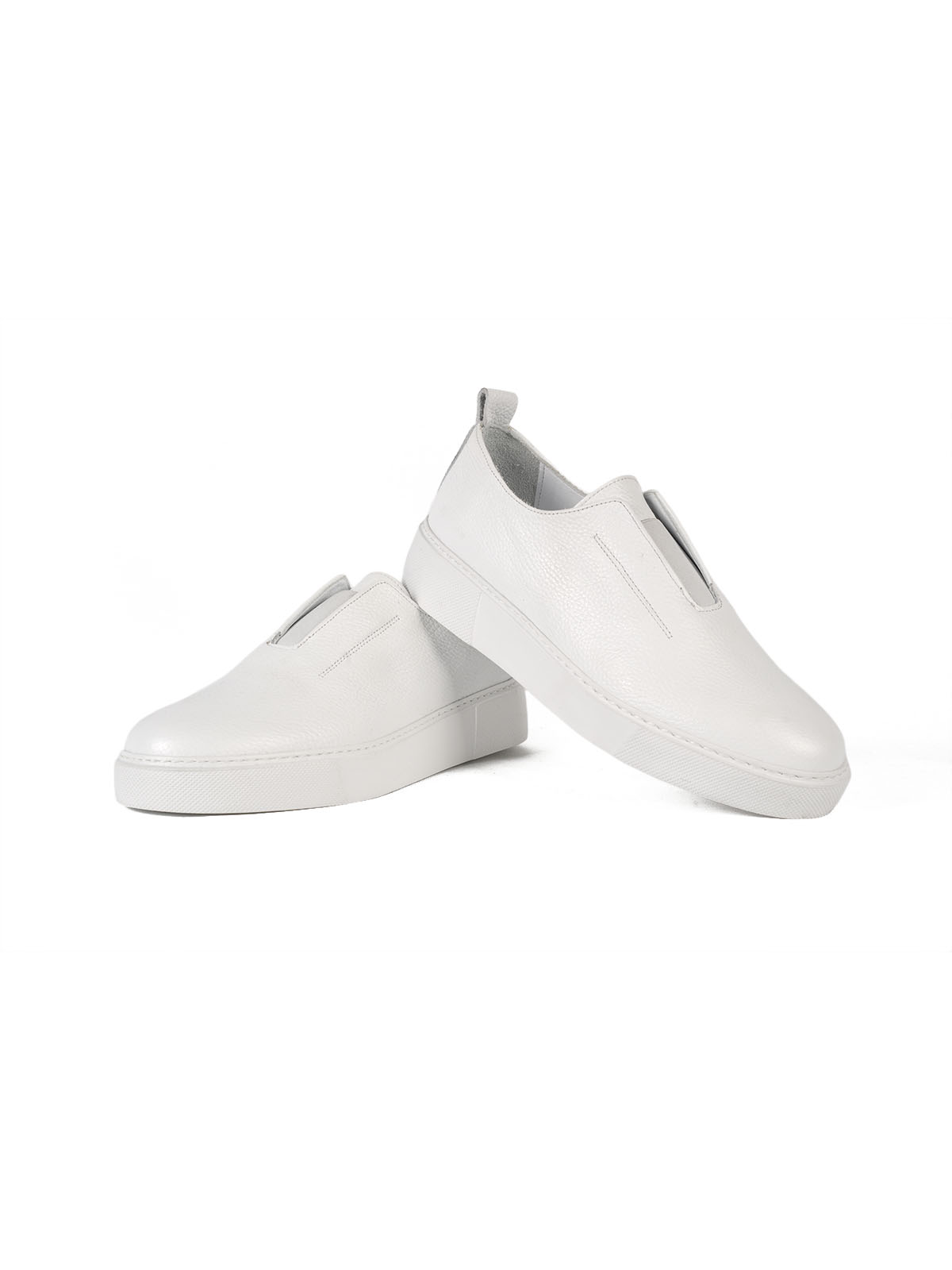Eva Taban Floter Deri Sneaker Beyaz 3