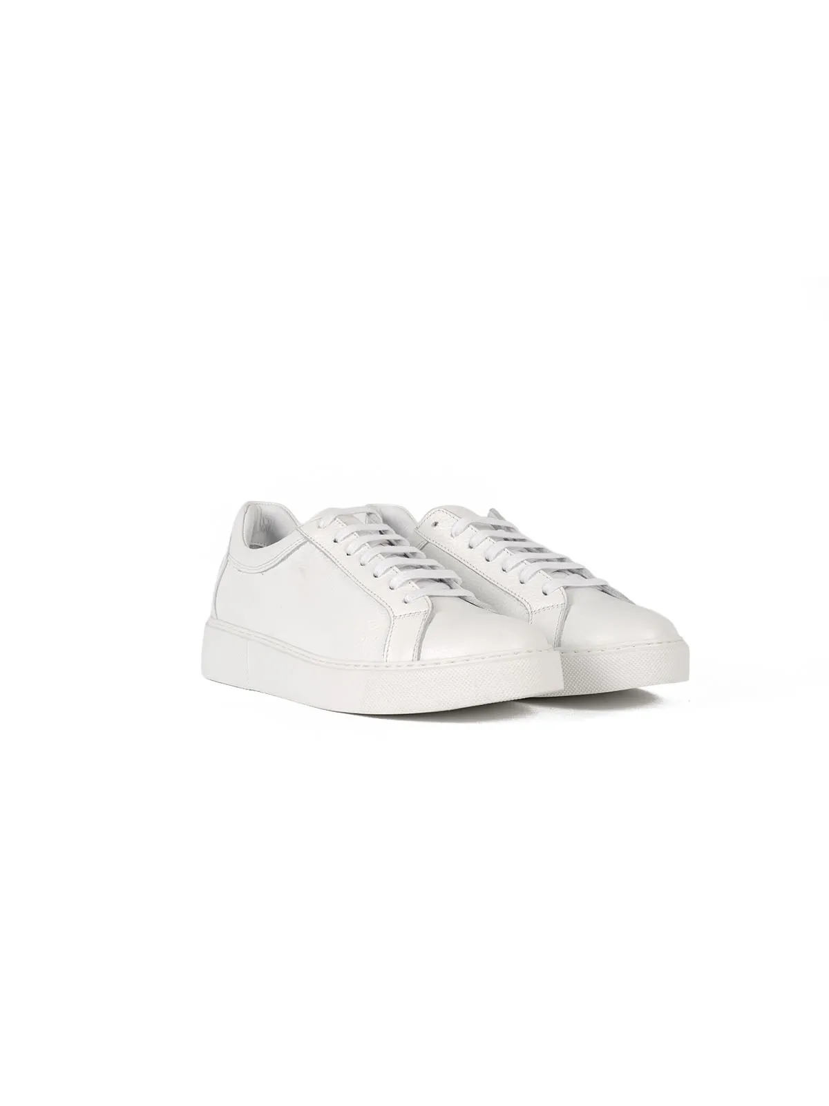 Eva Taban Floter Deri Sneaker Beyaz 2