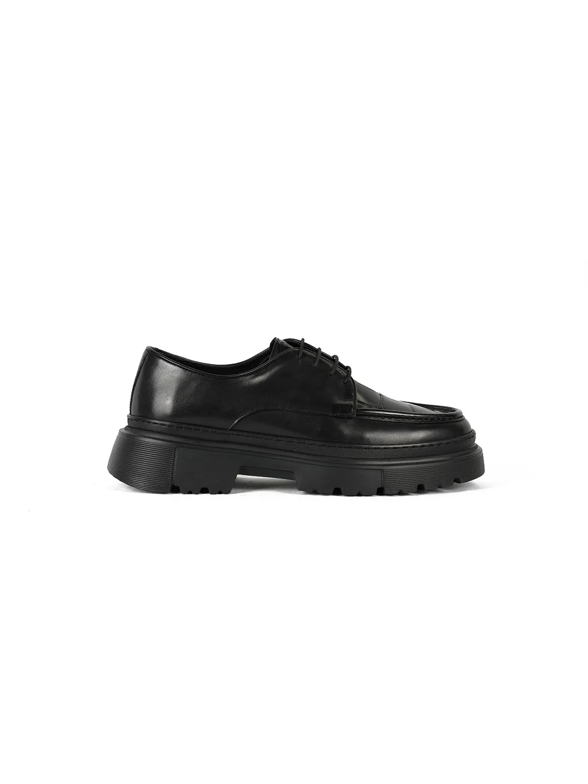 Eva Taban Kroko Detay Deri Sisley Siyah