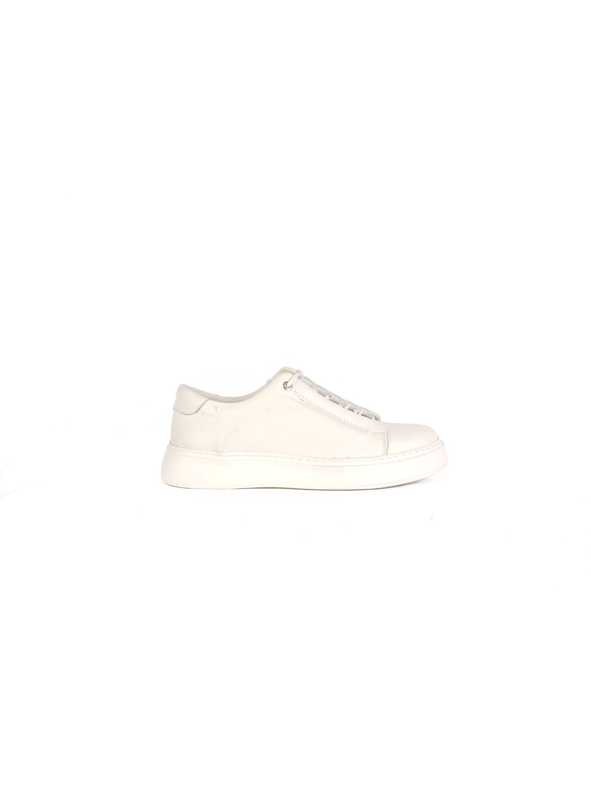 Eva Taban Floter Deri Sneaker Beyaz 1