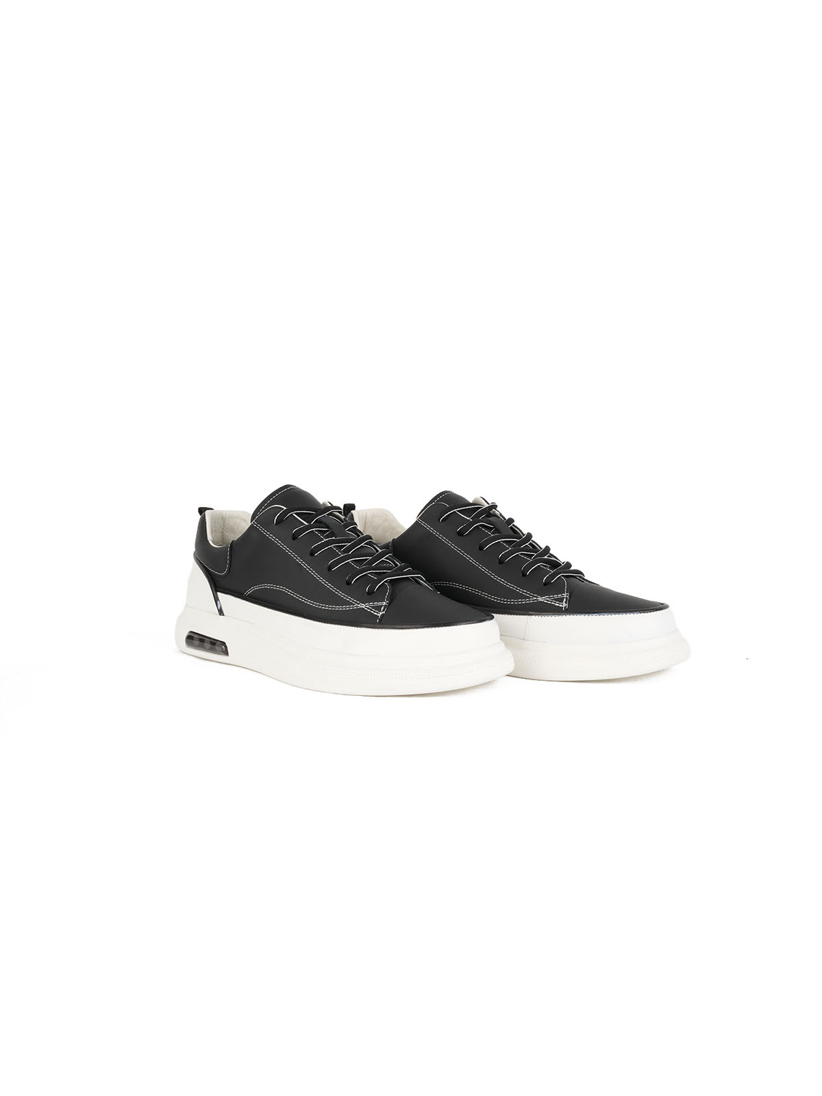 İthal Taban Cilt Deri Sneaker Beyaz 2