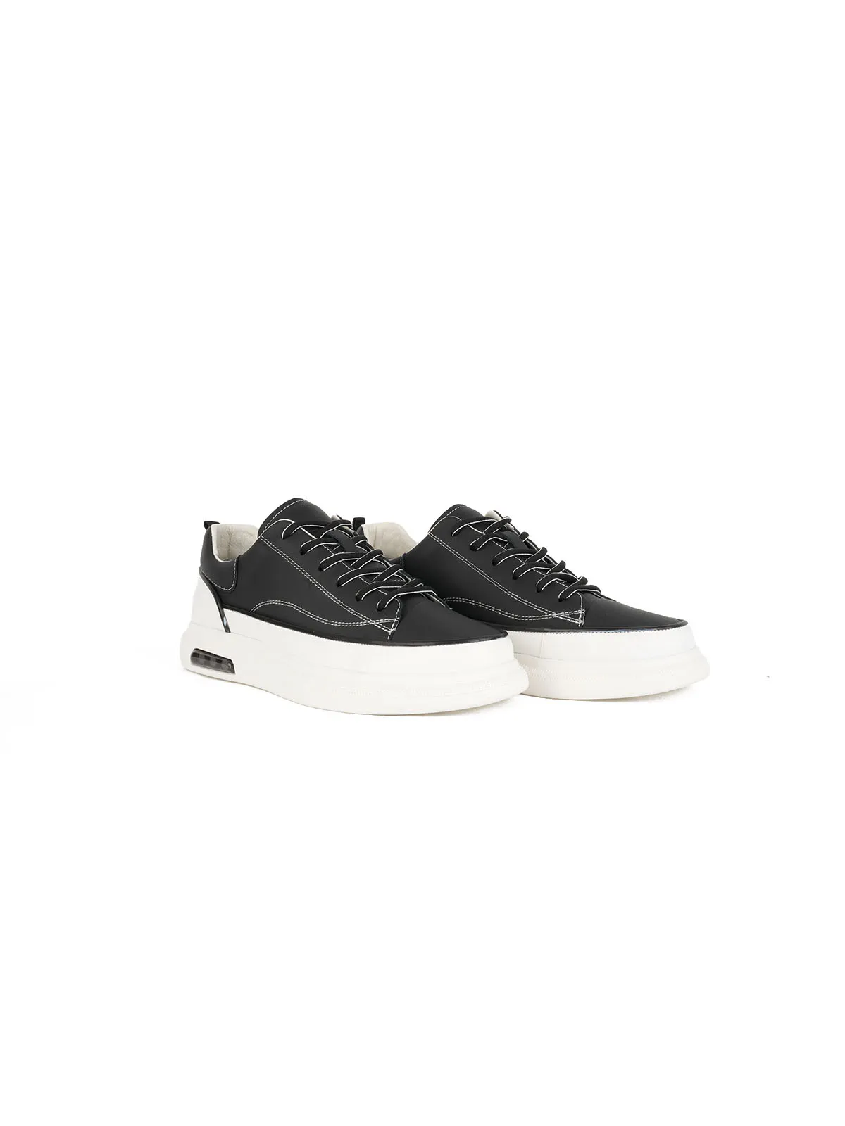 İthal Taban Cilt Deri Sneaker Beyaz 2