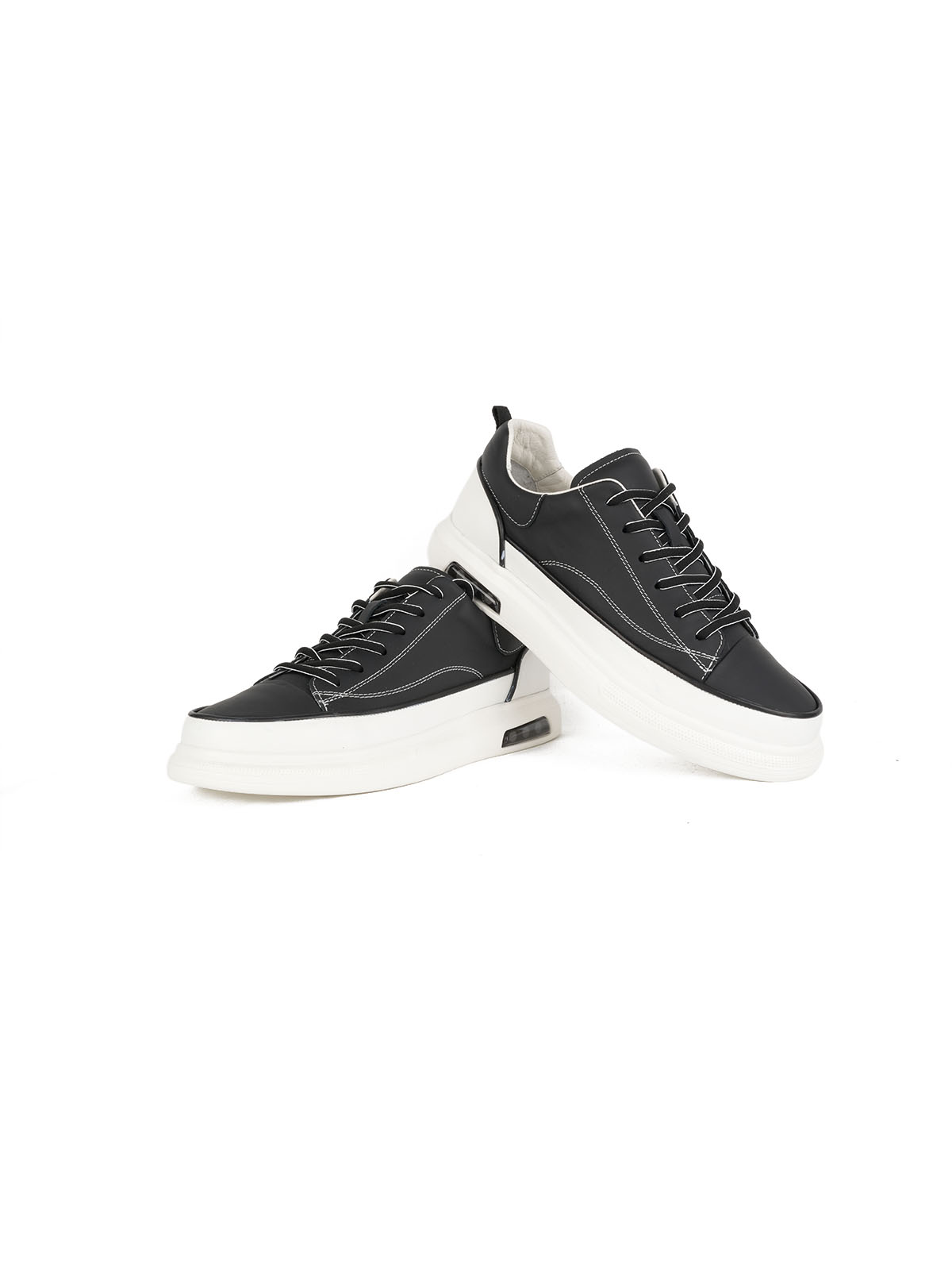 İthal Taban Cilt Deri Sneaker Beyaz 3