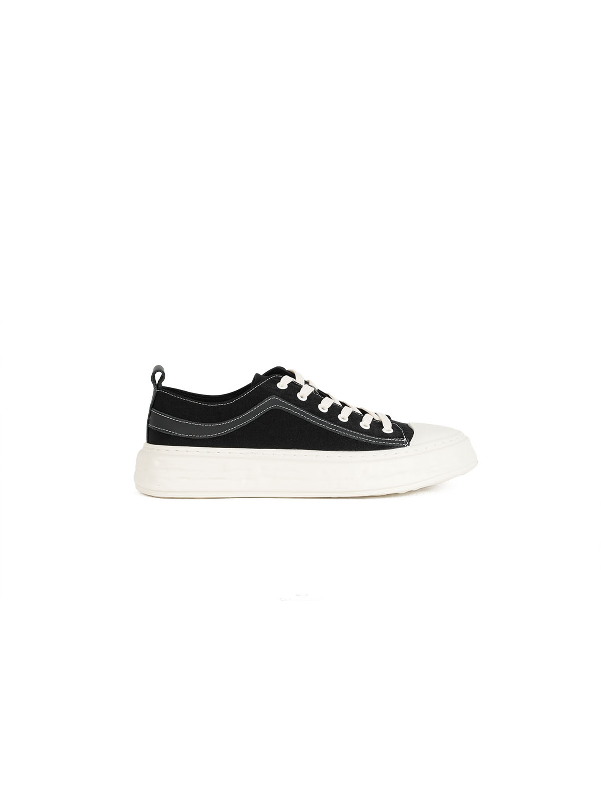 İthal Taban Triko Sneaker Siyah