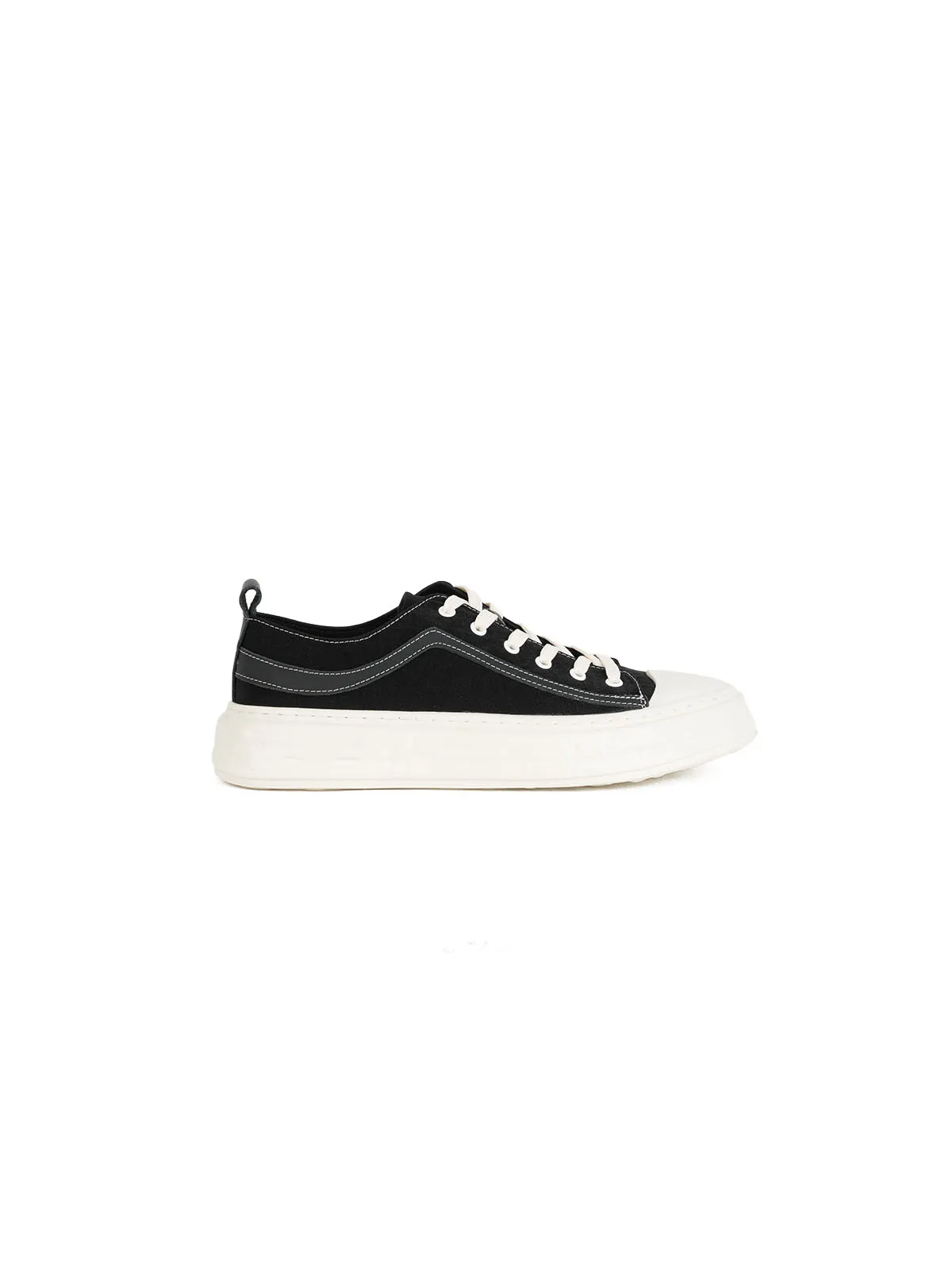 İthal Taban Triko Sneaker Siyah