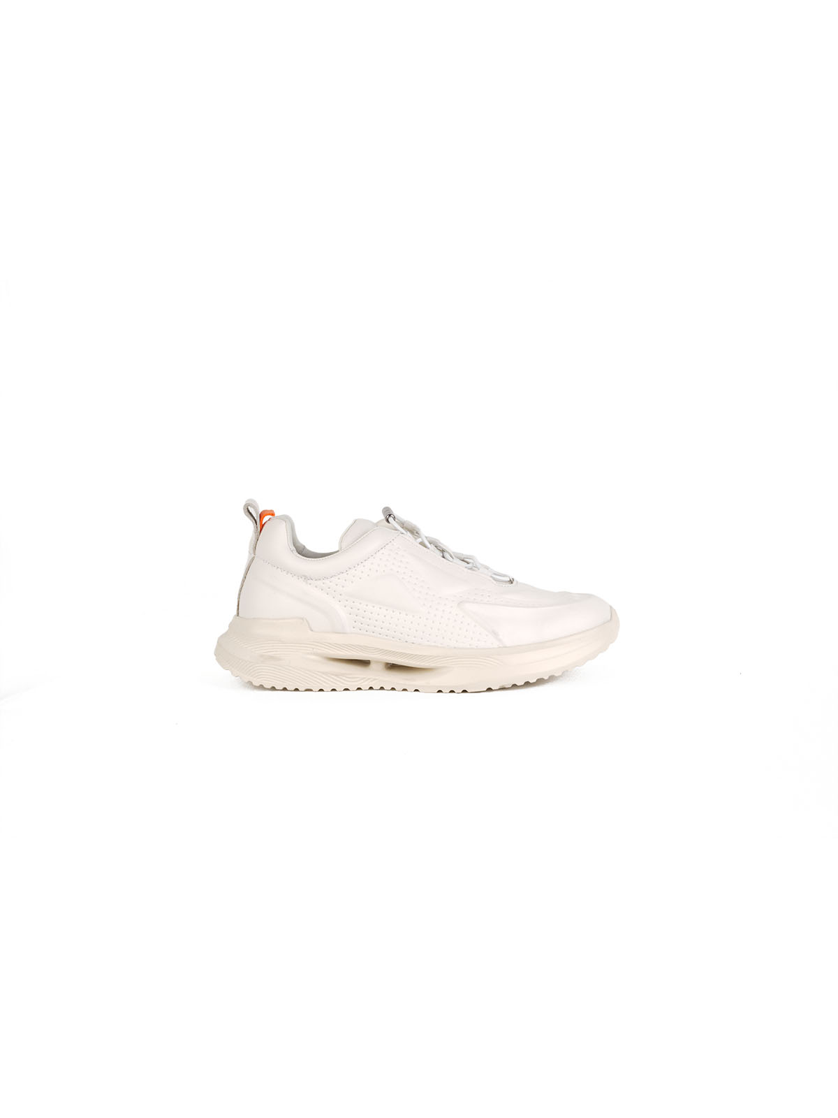 İthal Taban Cilt Deri Sneaker Beyaz 1