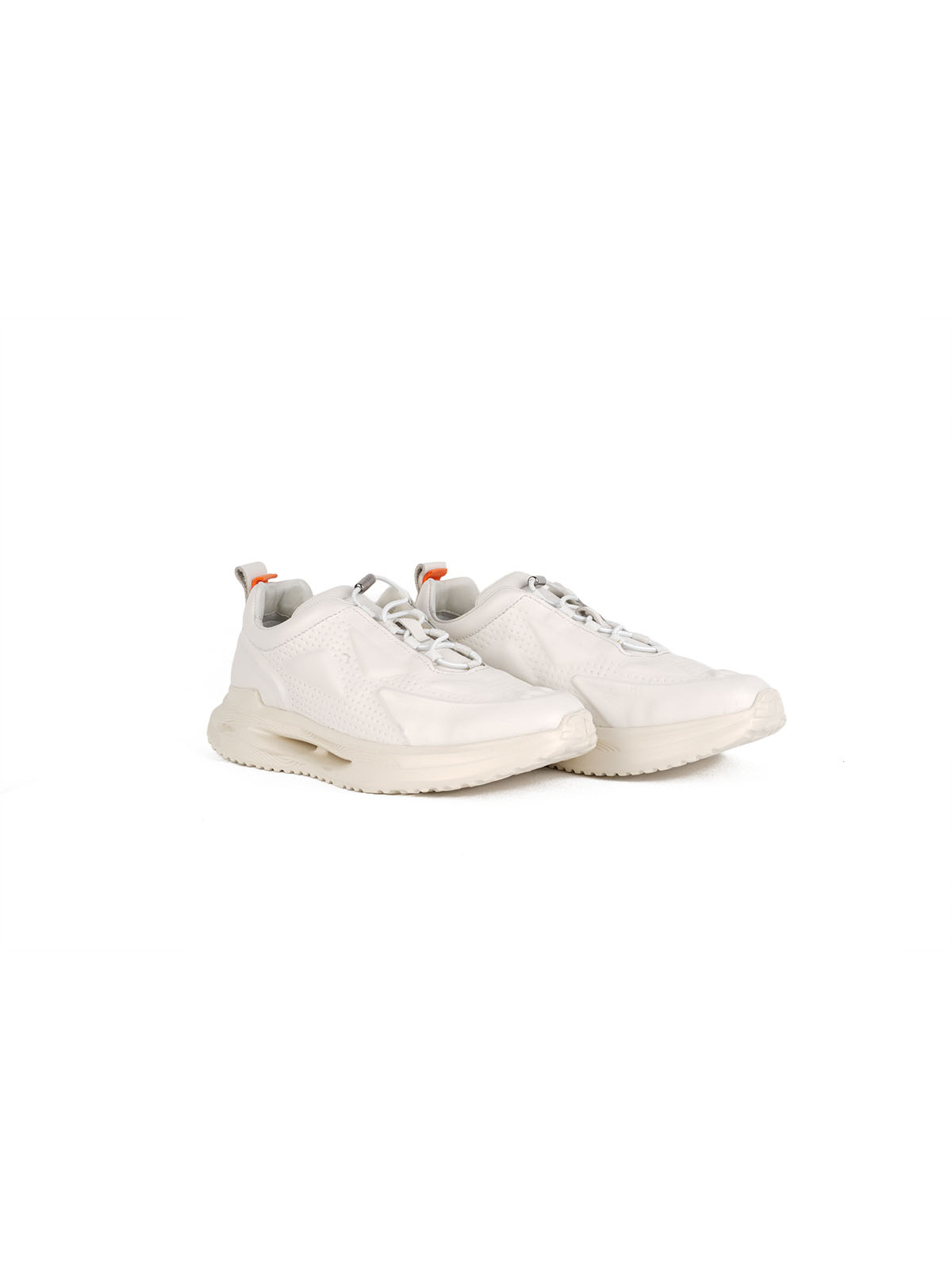 İthal Taban Cilt Deri Sneaker Beyaz 2