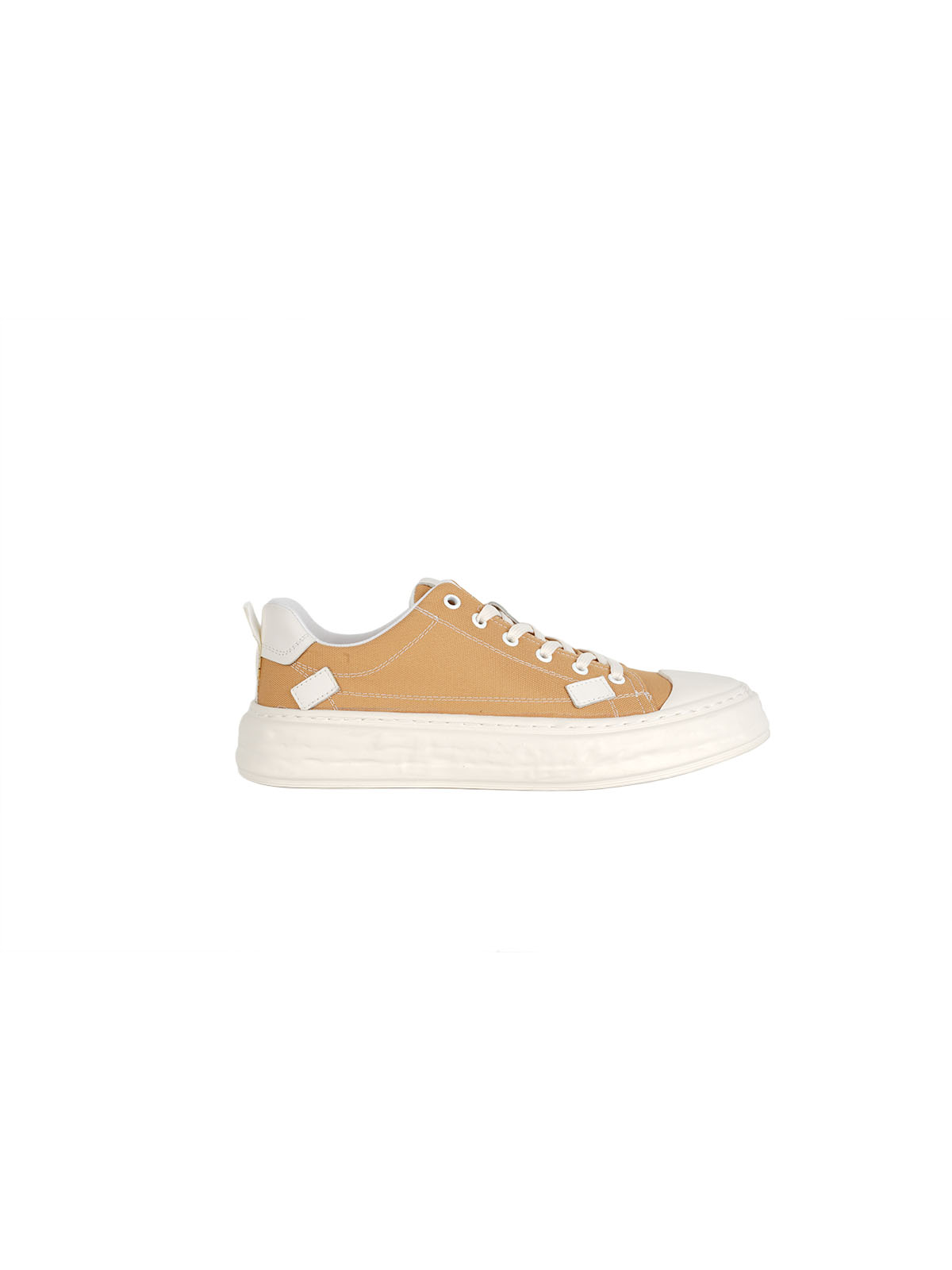 İthal Taban Triko Sneaker Hardal