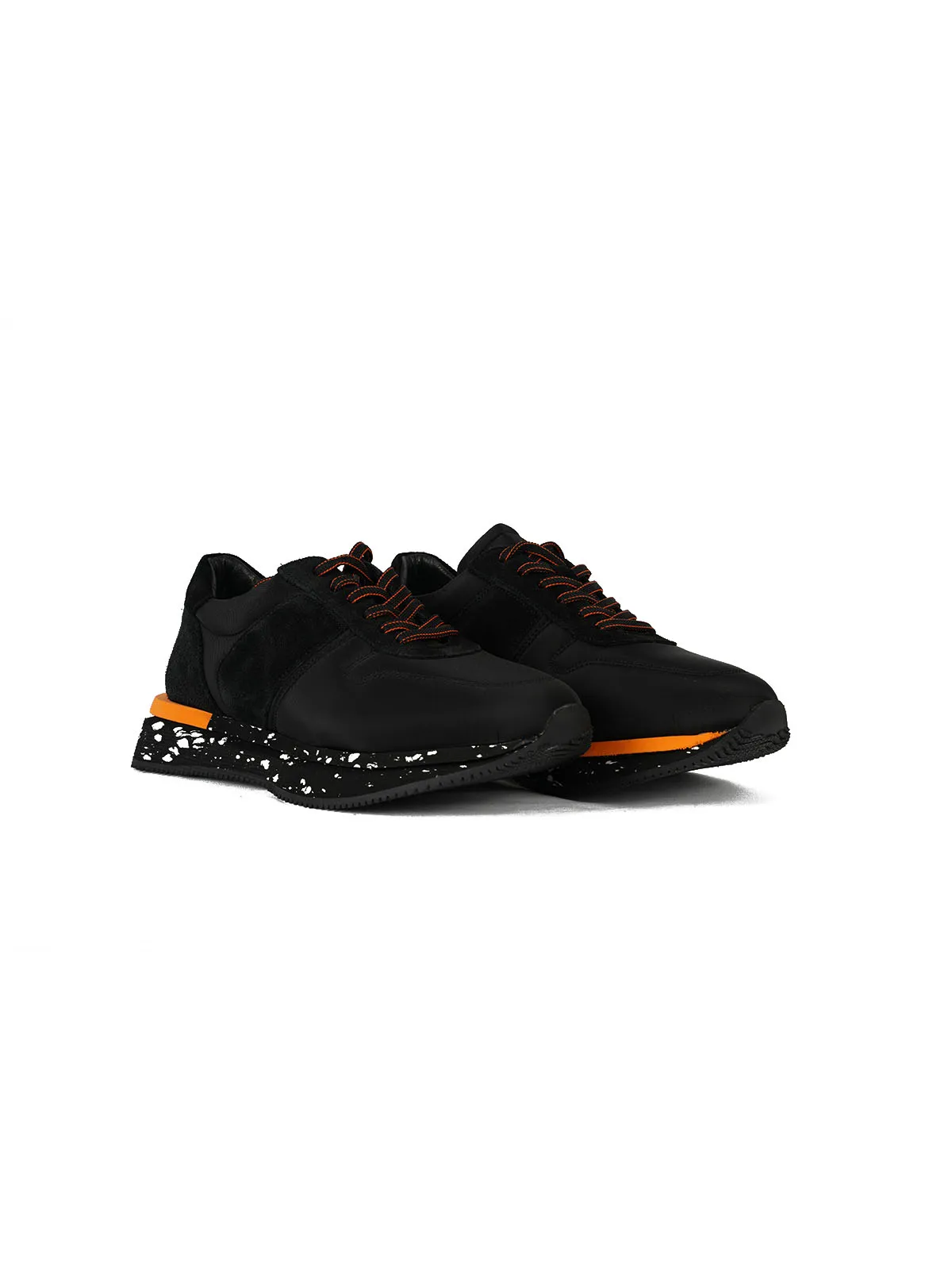 Eva Taban Paraşüt Kumaş Sneaker Siyah 2