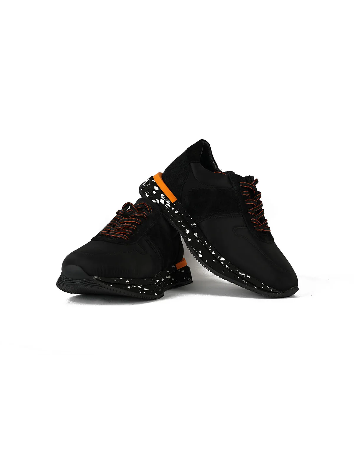 Eva Taban Paraşüt Kumaş Sneaker Siyah 3