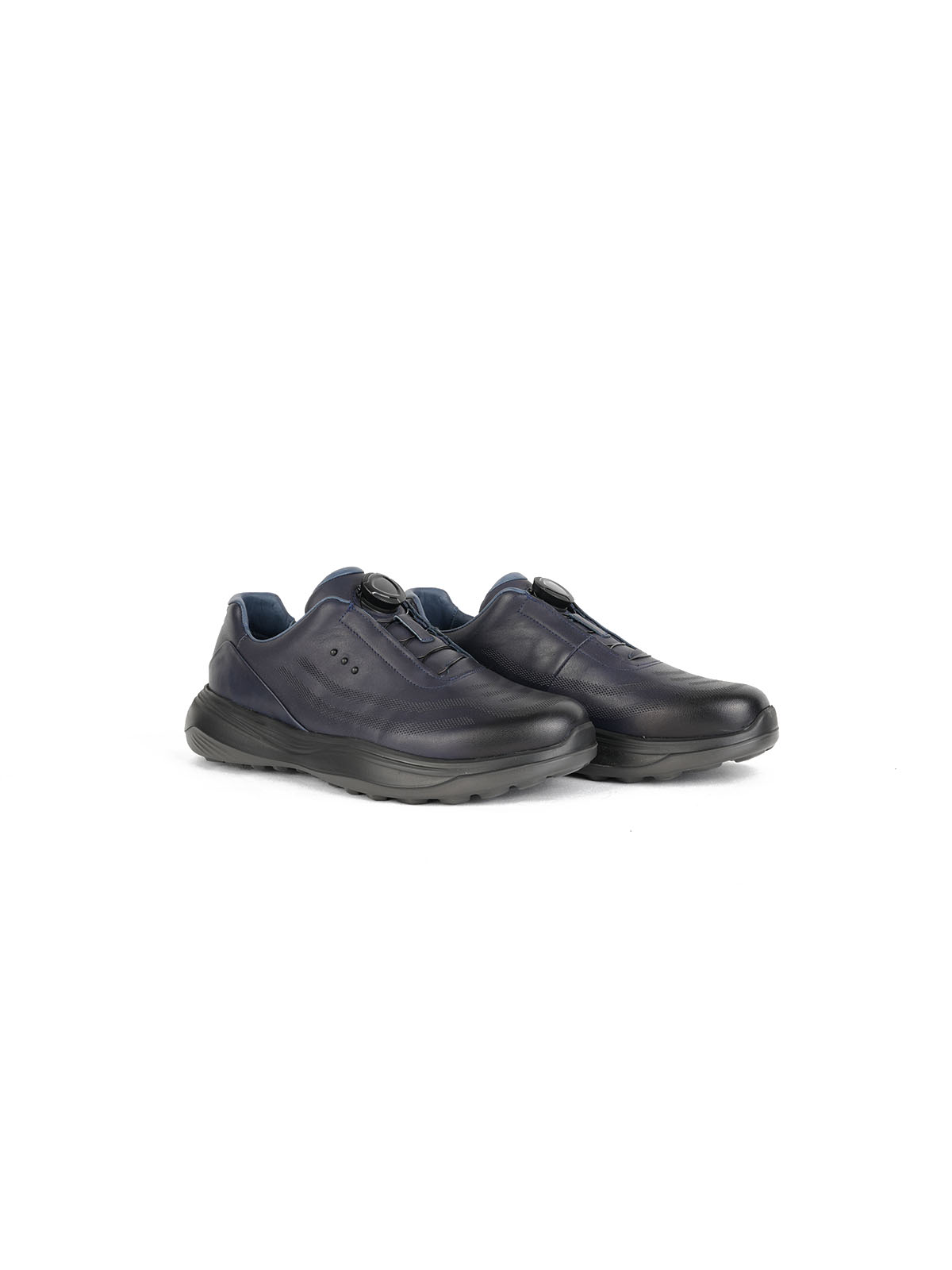 İthal Taban Cilt Deri Sneaker Lacivert 2