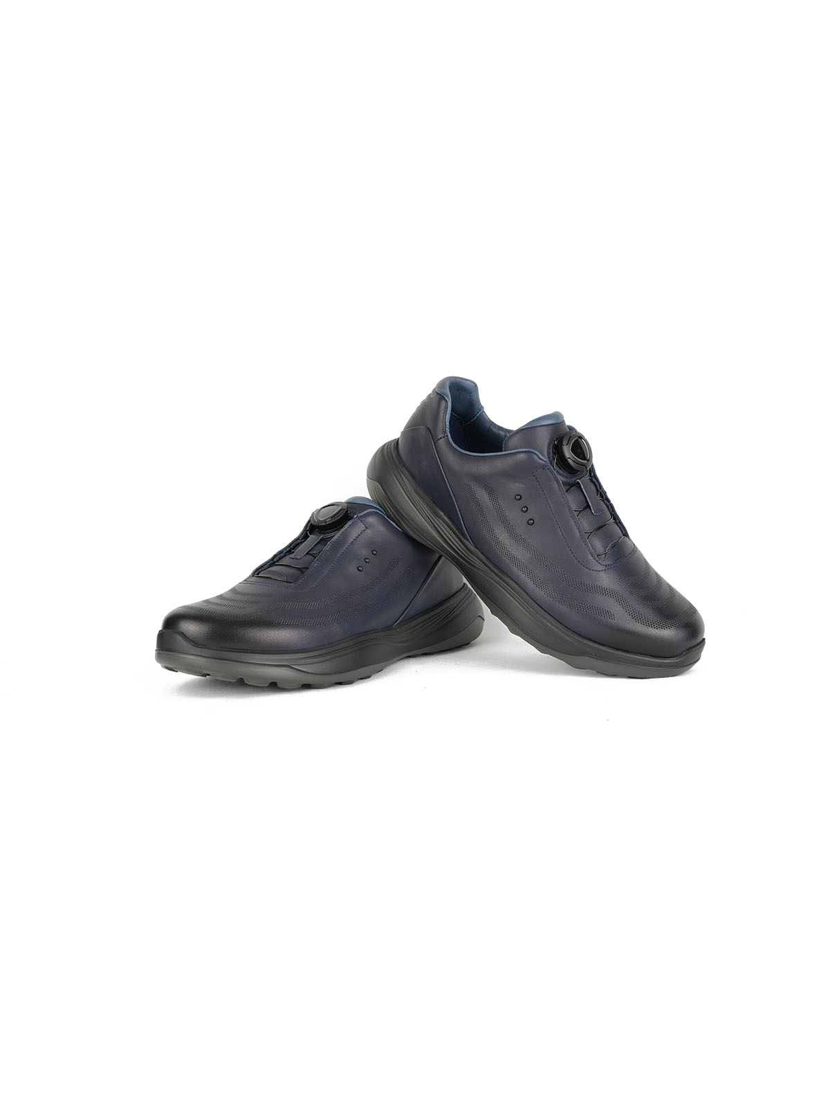 İthal Taban Cilt Deri Sneaker Lacivert 3