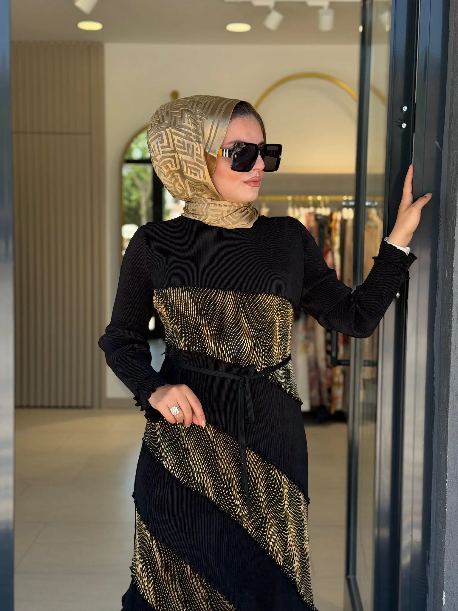 İTHAL ELBİSE Siyah 5