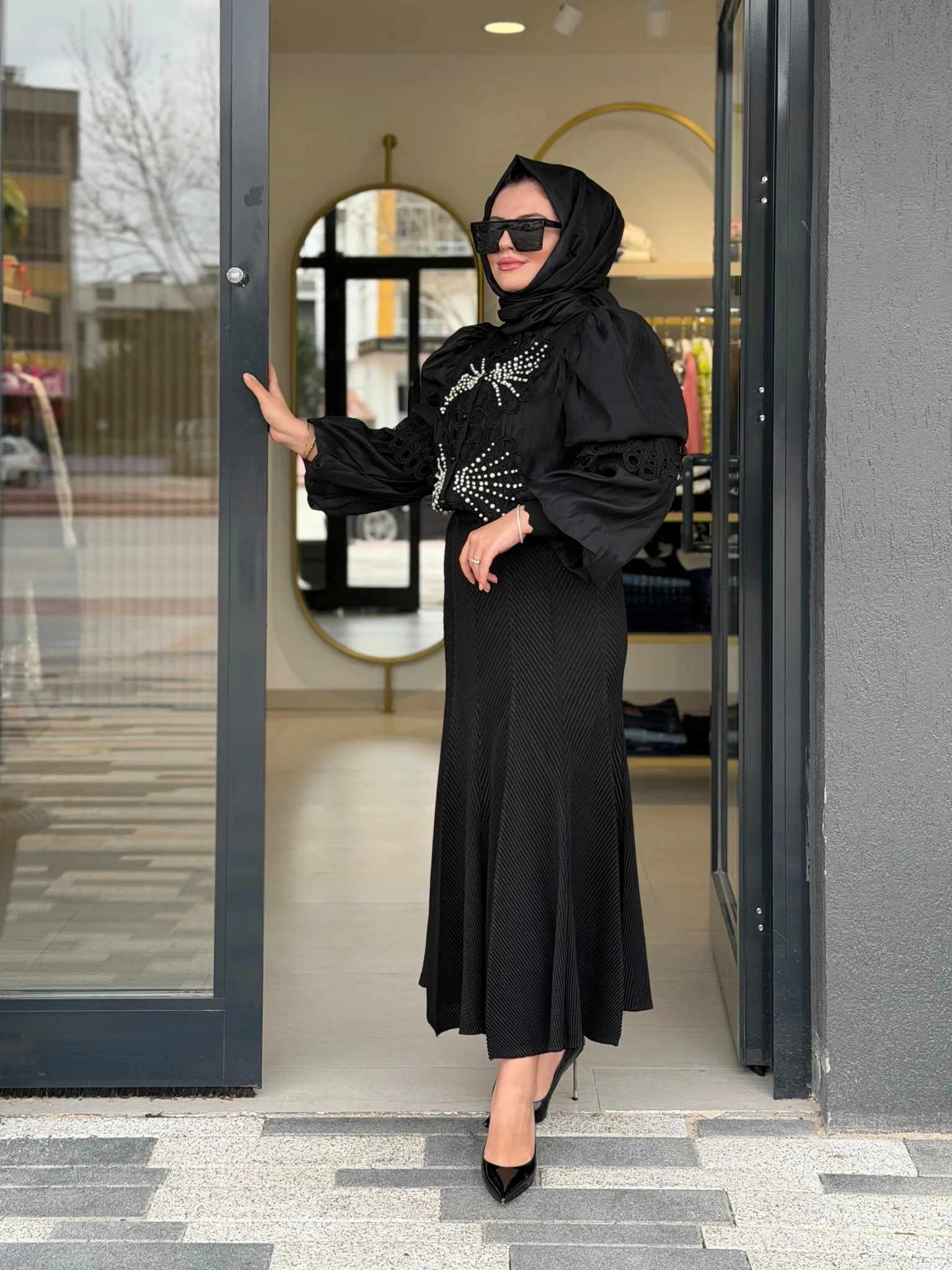 İTHAL GÖMLEK Siyah 2