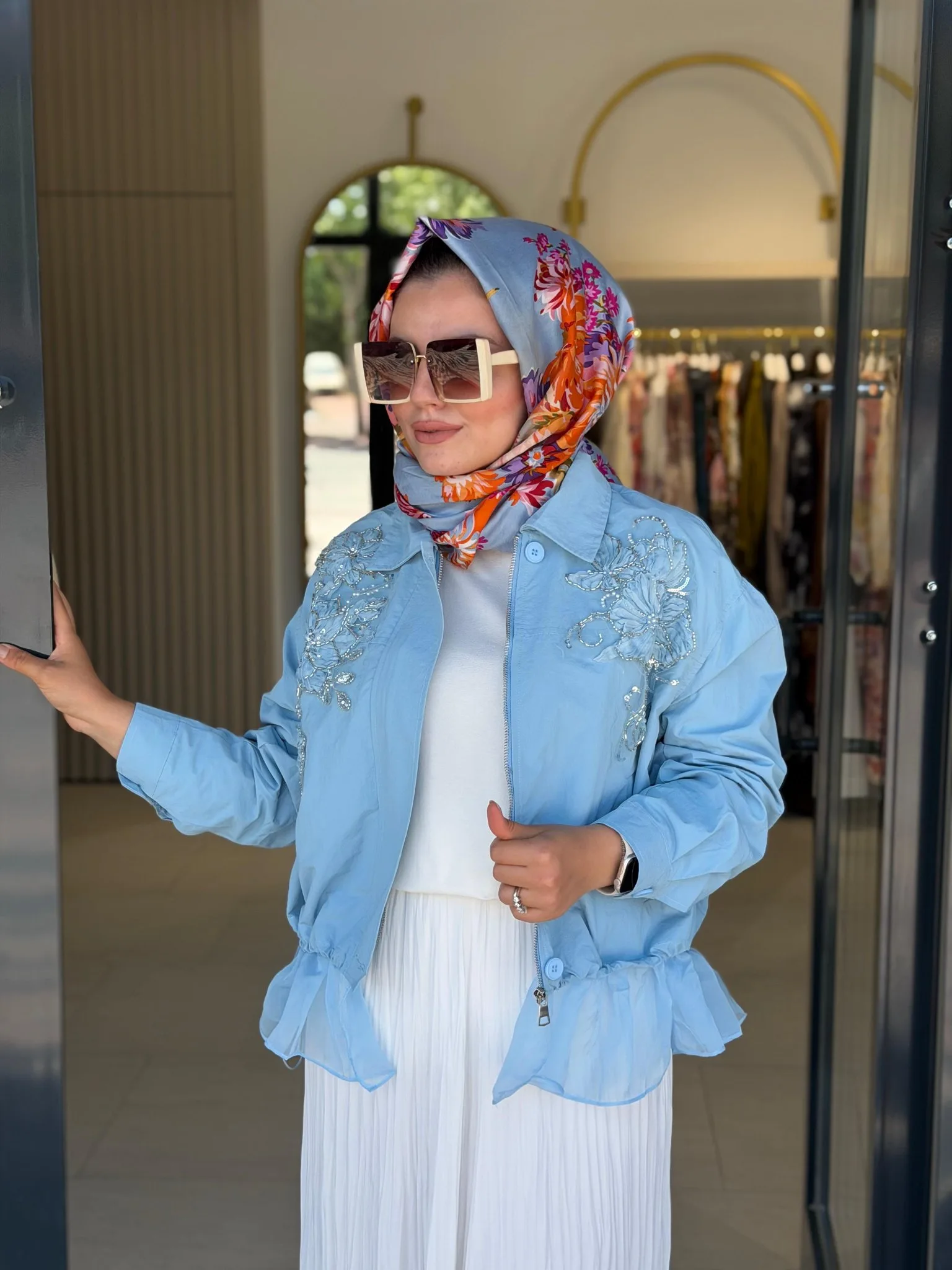 İTHAL BOMBER CEKET Mavi