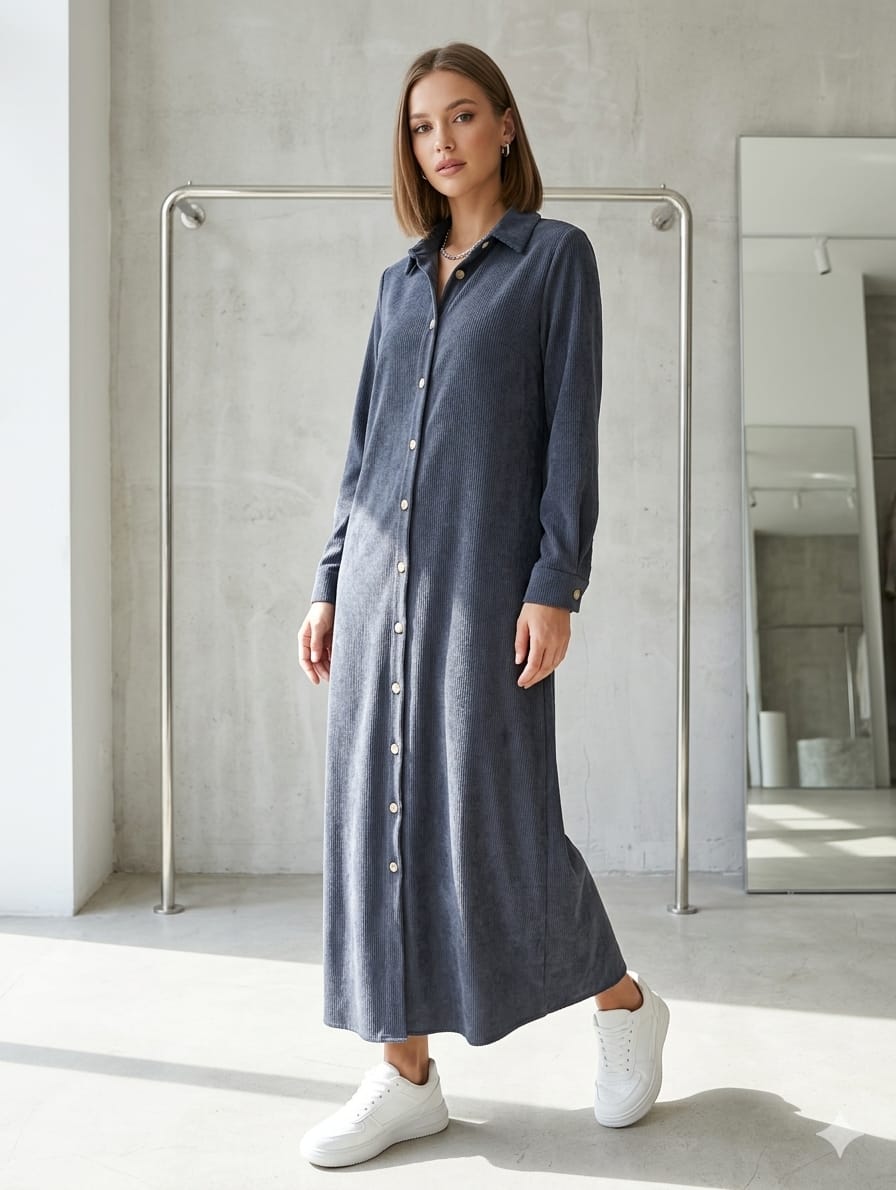uzun tunik Indigo 1