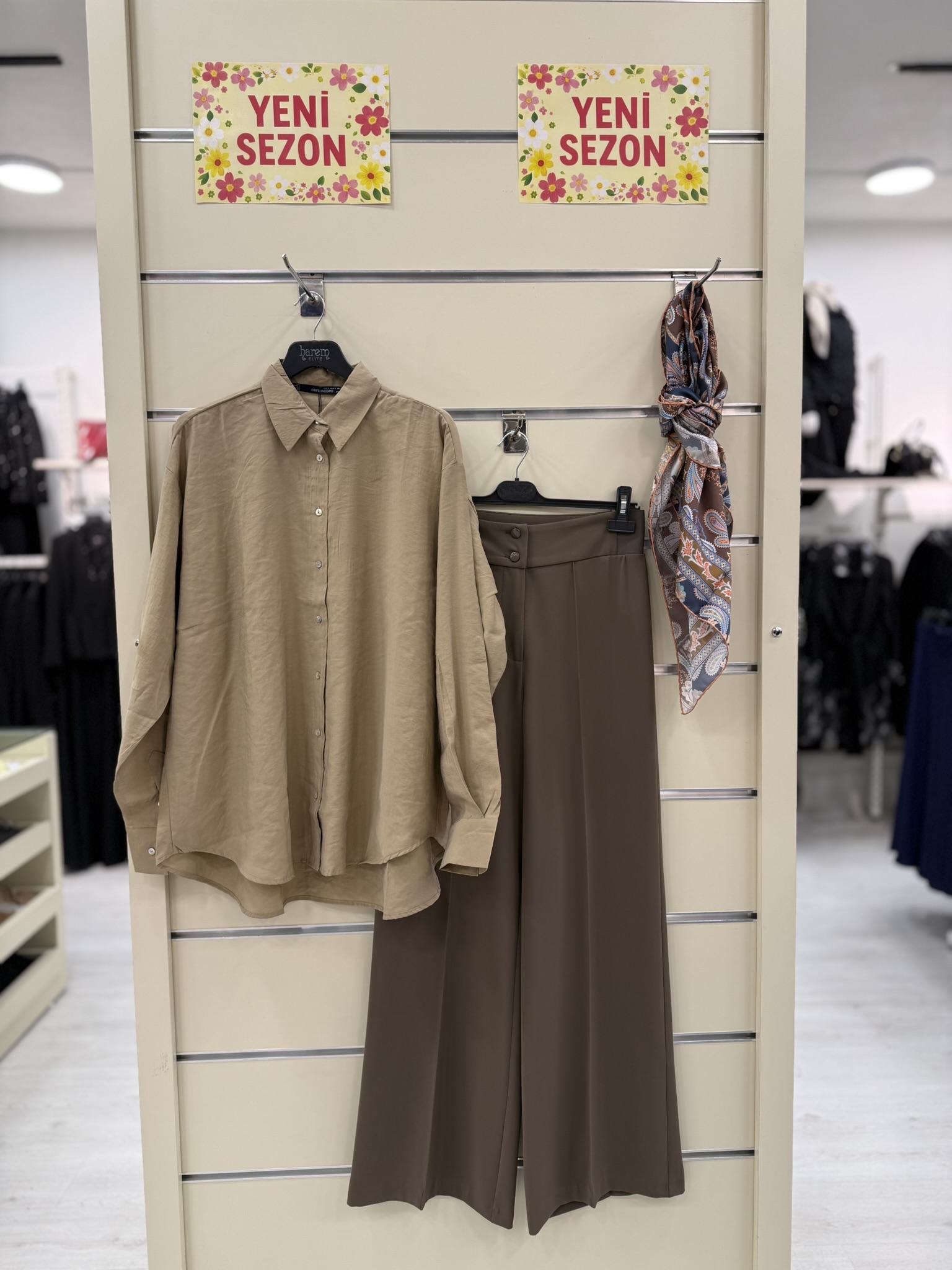 ORFEO TENCEL BASİC GÖMLEK Karamel