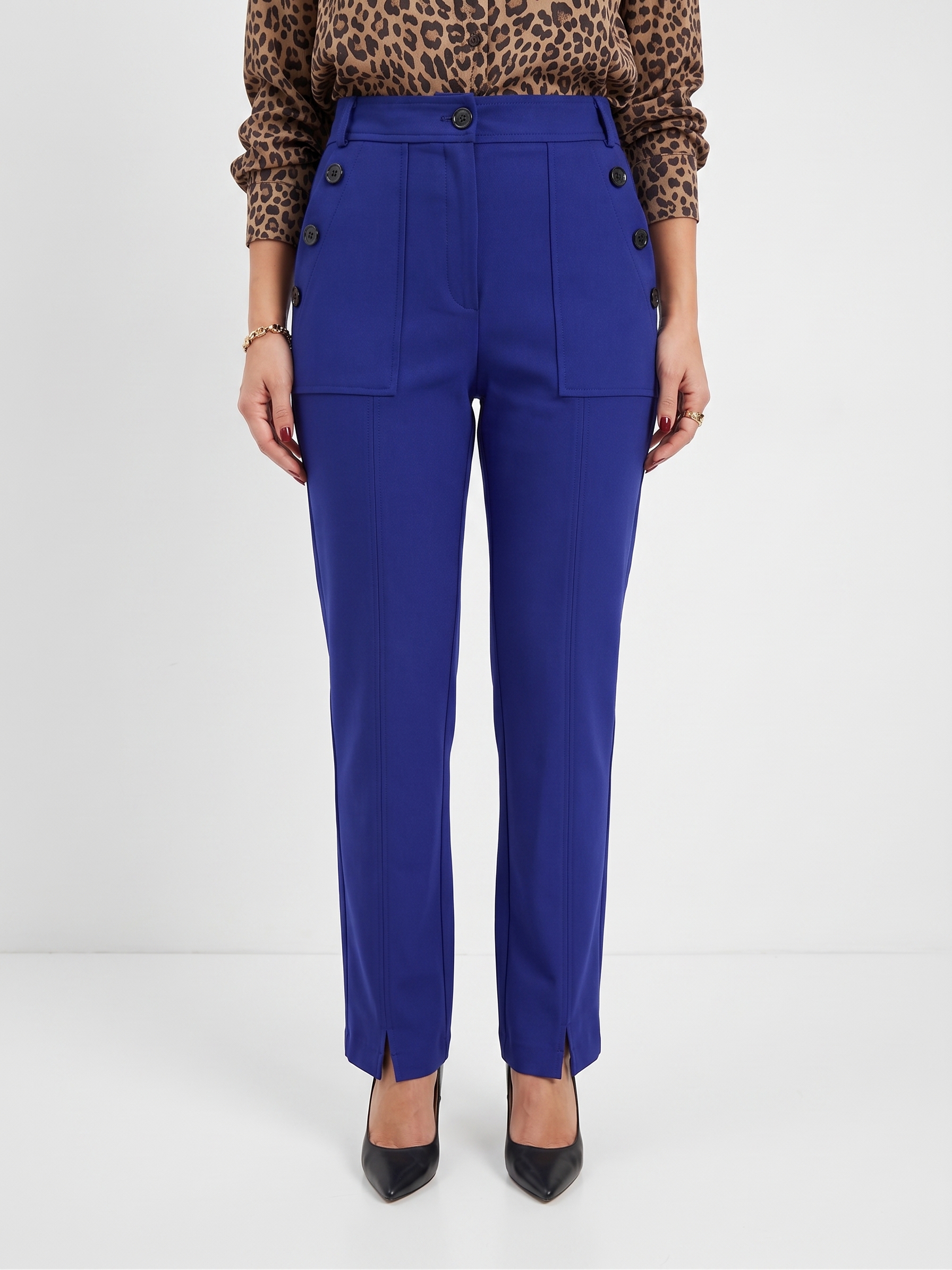 BLUEVA KAŞMİR PANTOLON Mavi