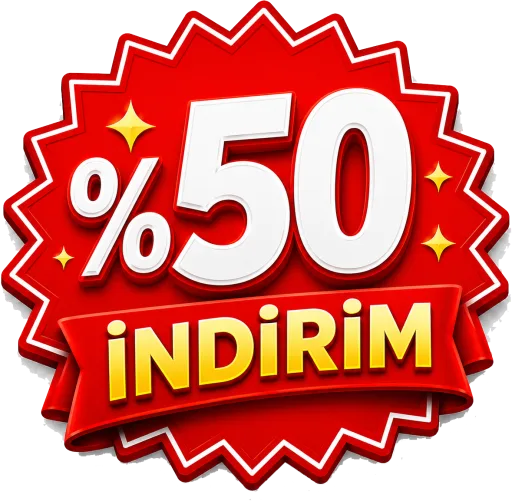 %50 indirim